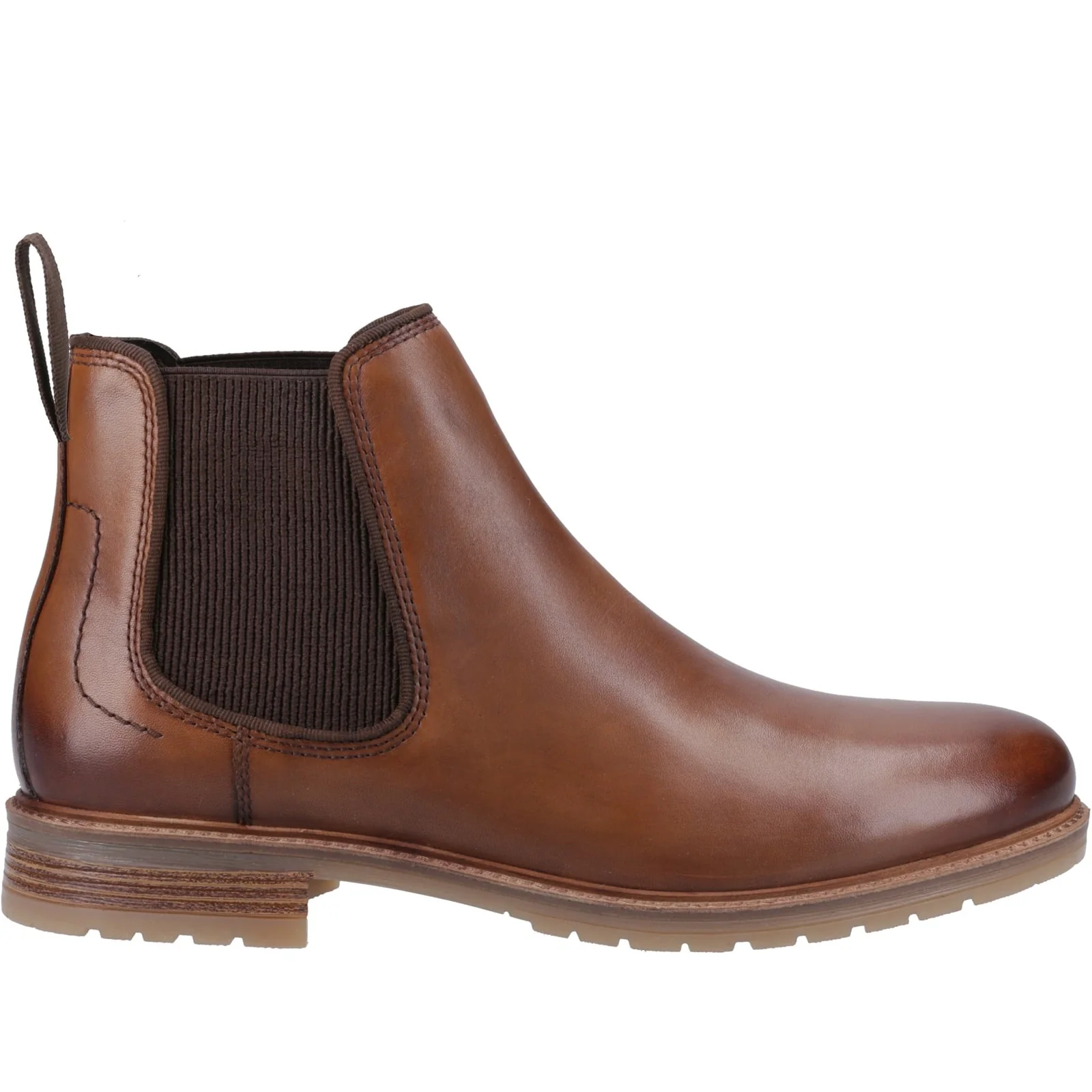 Hush Puppies Mens Russell Boots Tan