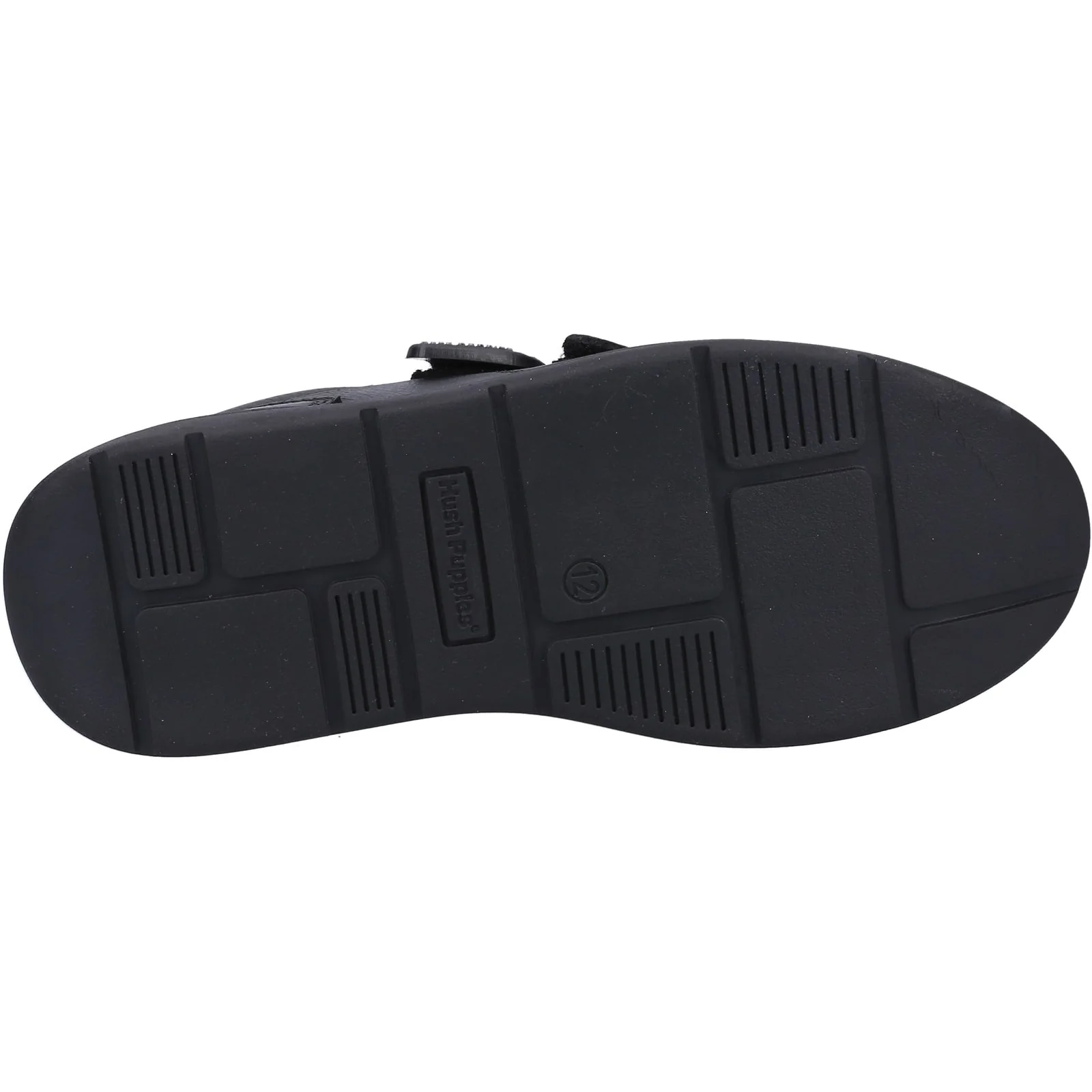 Hush Puppies Mens Ryan SNR Shoe Black - Image 2