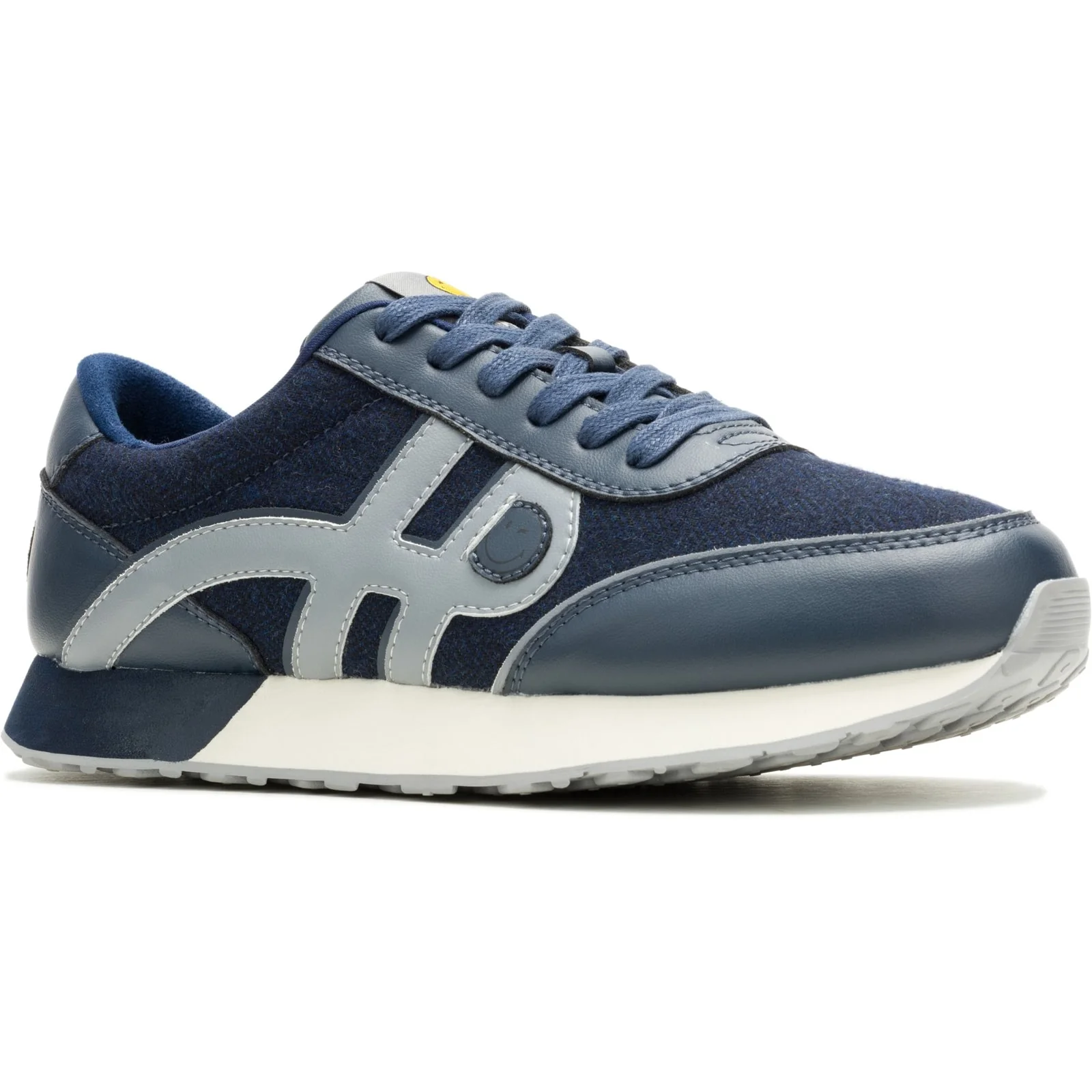 Hush Puppies Mens Seventy8 Smiley Trainer Blue - Image 6