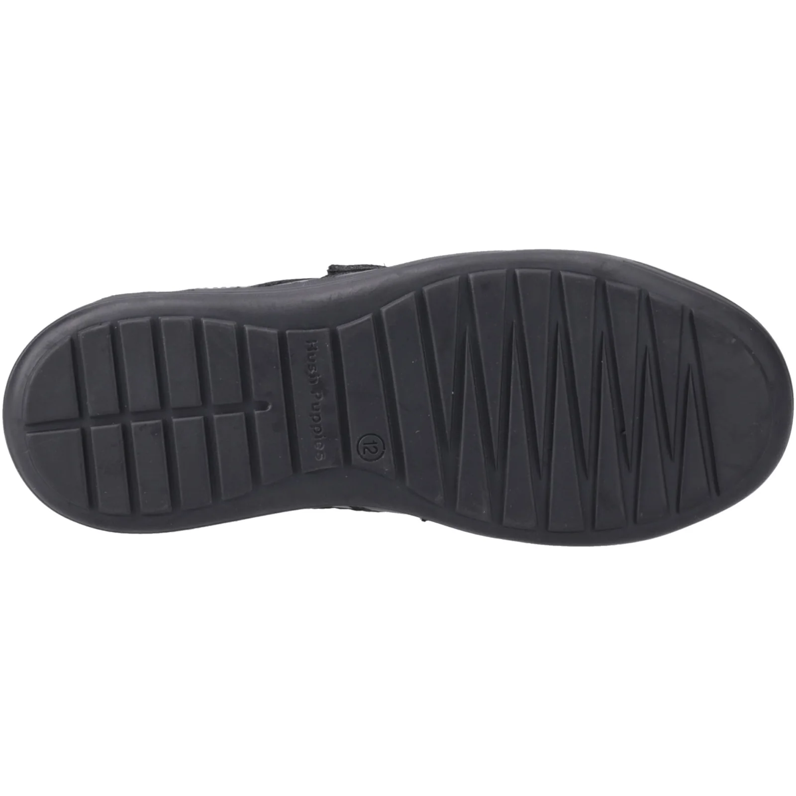 Hush Puppies Mens Sully Touch Fastening Snr Black - Image 3