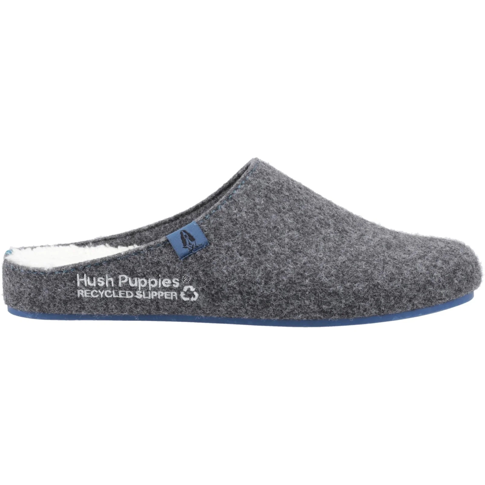 Hush Puppies Mens The Good Slipper Charcoal