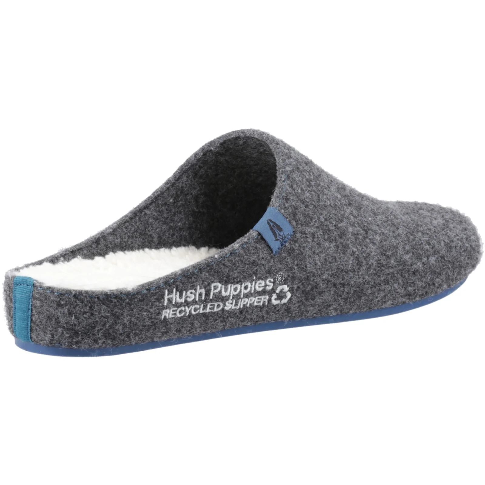 Hush Puppies Mens The Good Slipper Charcoal - Image 4