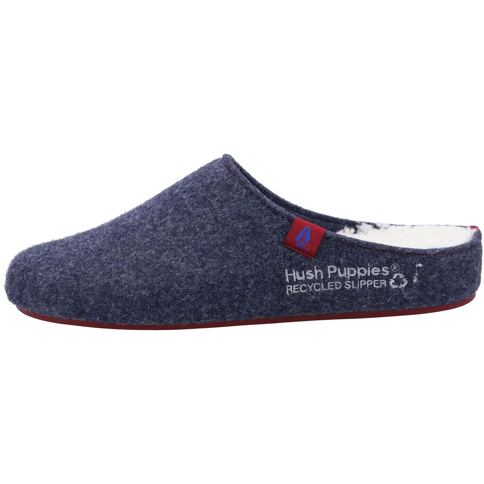 Hush Puppies Mens The Good Slipper Navy - Image 2