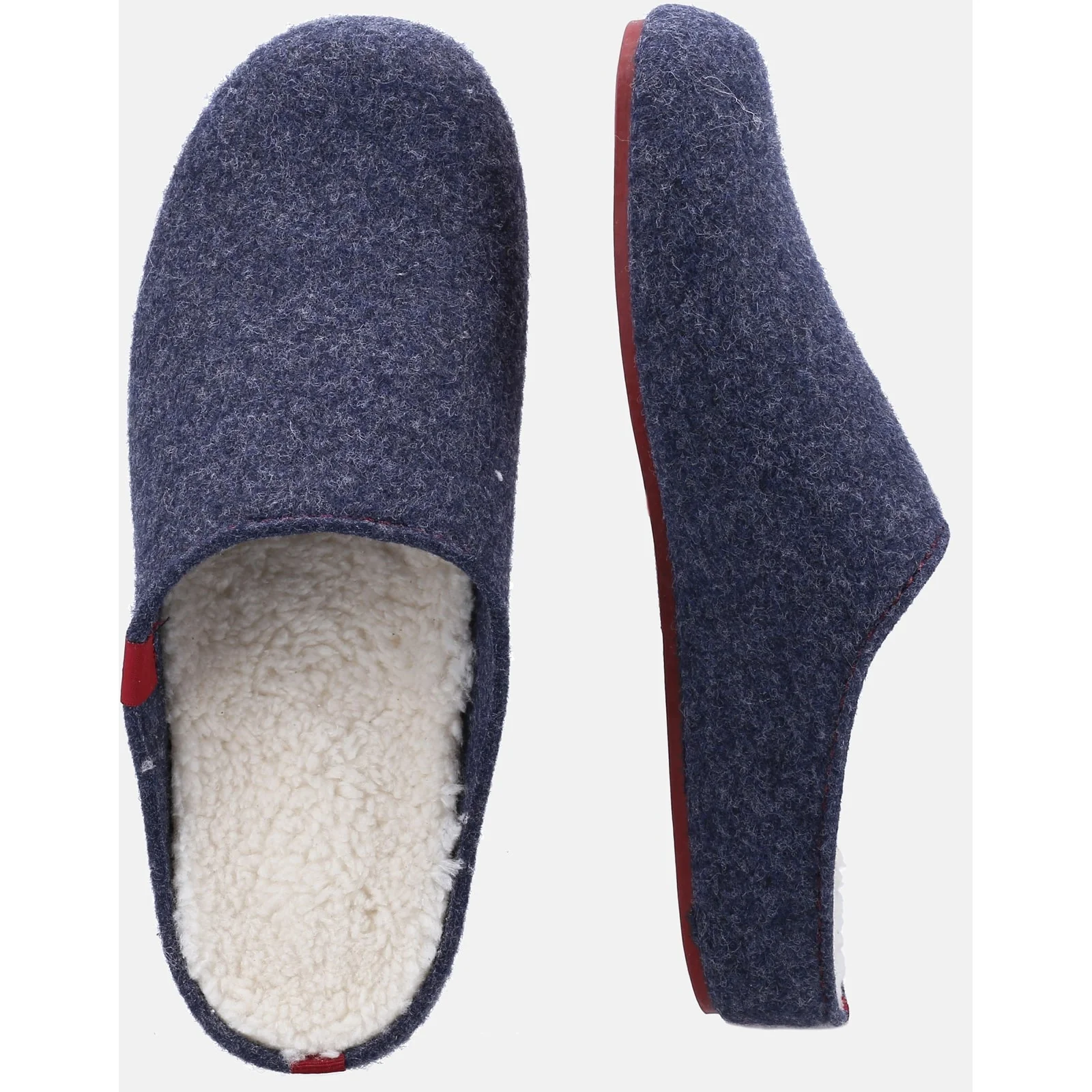 Hush Puppies Mens The Good Slipper Navy - Image 6