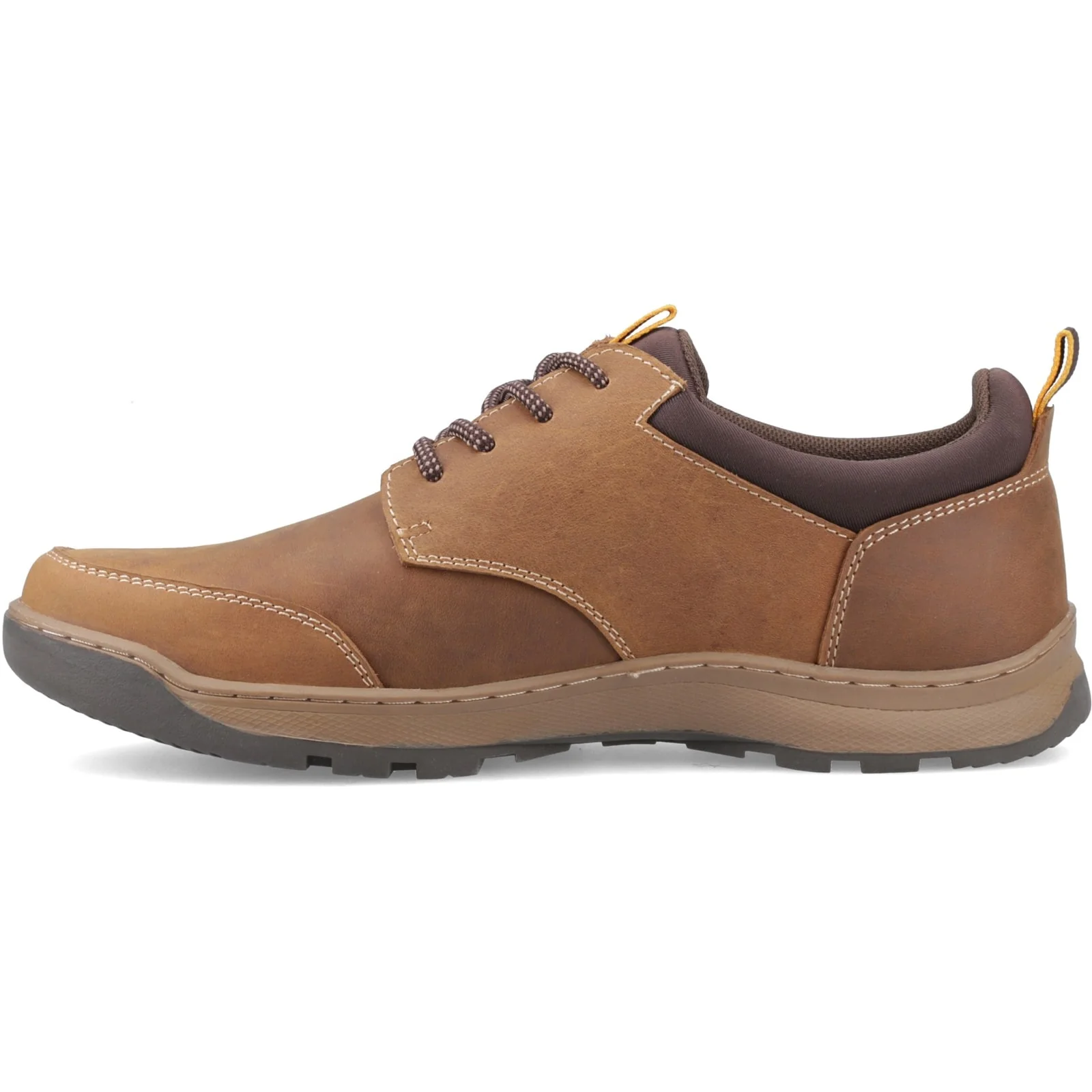 Hush Puppies Mens Thom Lace Up Tan - Image 2