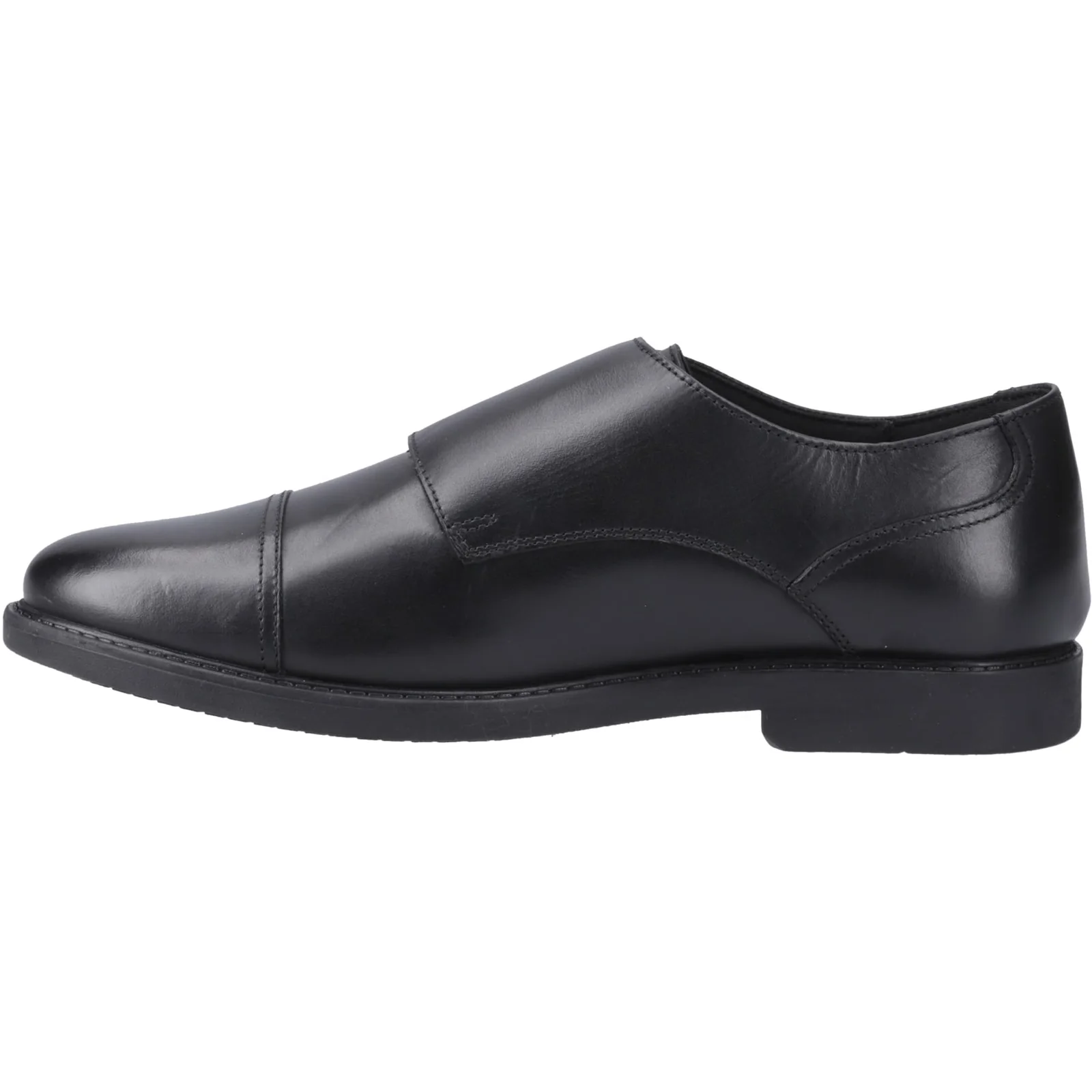 Hush Puppies Mens Tim Monk Snr Black - Image 2