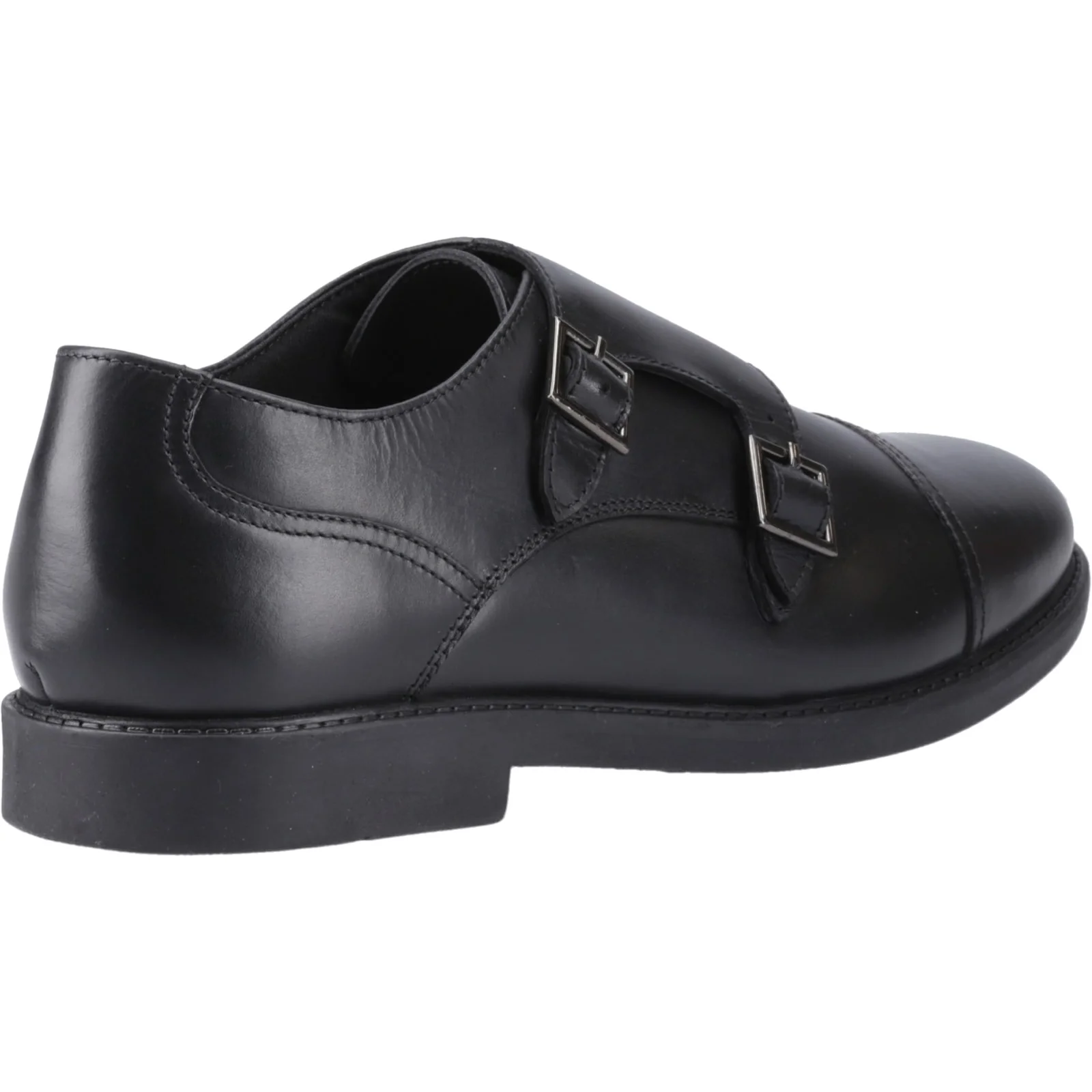 Hush Puppies Mens Tim Monk Snr Black - Image 4