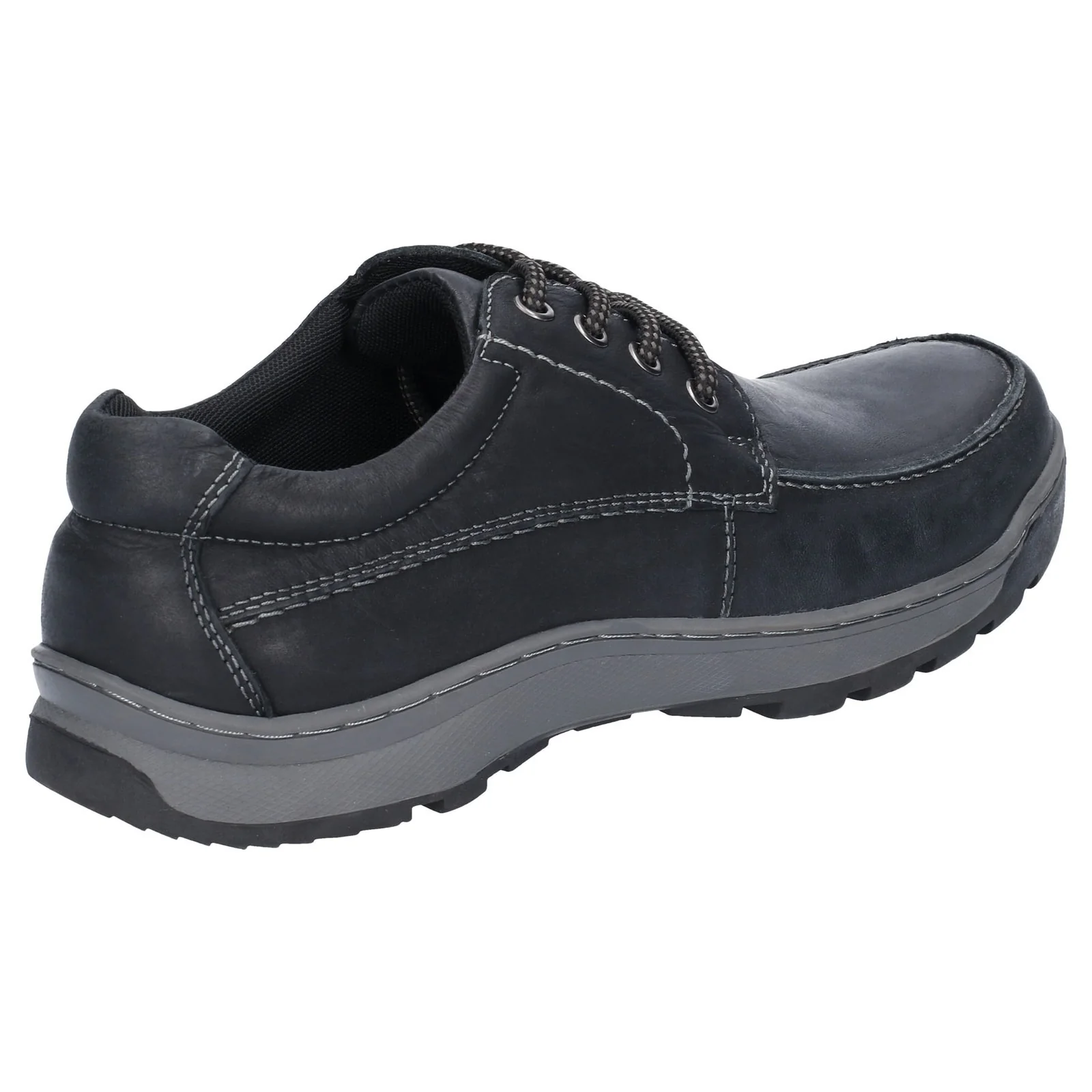 Hush Puppies Mens Tucker Lace Shoe Black - Image 3