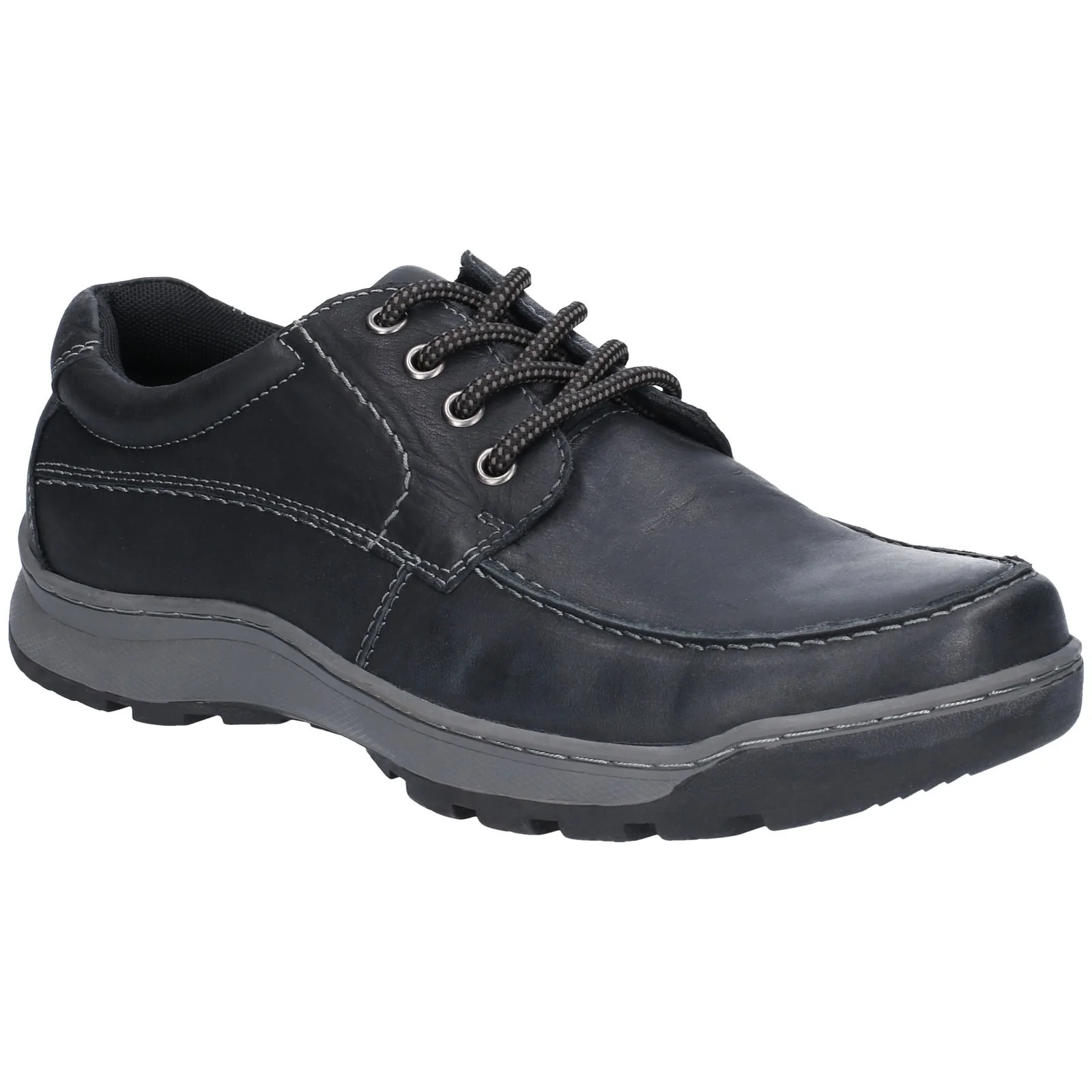 Hush Puppies Mens Tucker Lace Shoe Black - Image 4