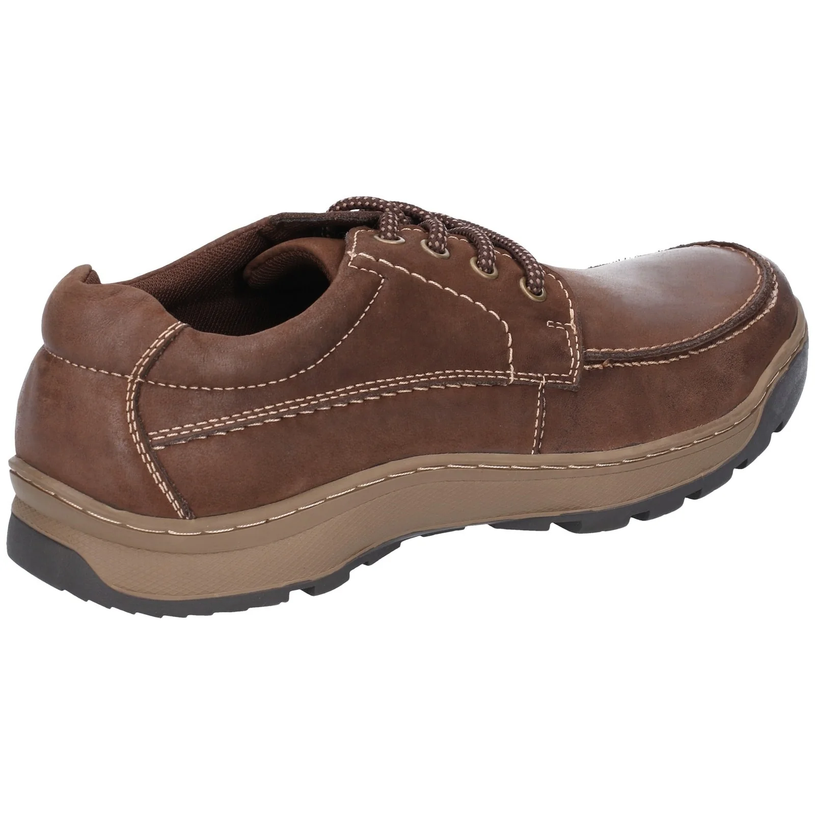 Hush Puppies Mens Tucker Lace Shoe Brown - Image 3