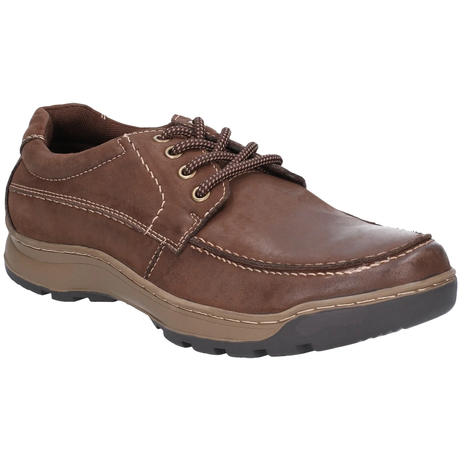 Hush Puppies Mens Tucker Lace Shoe Brown - Image 4