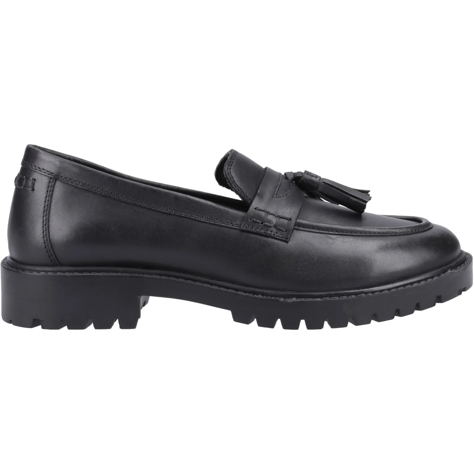 Hush Puppies Womens Abigail Senior Shoe Black