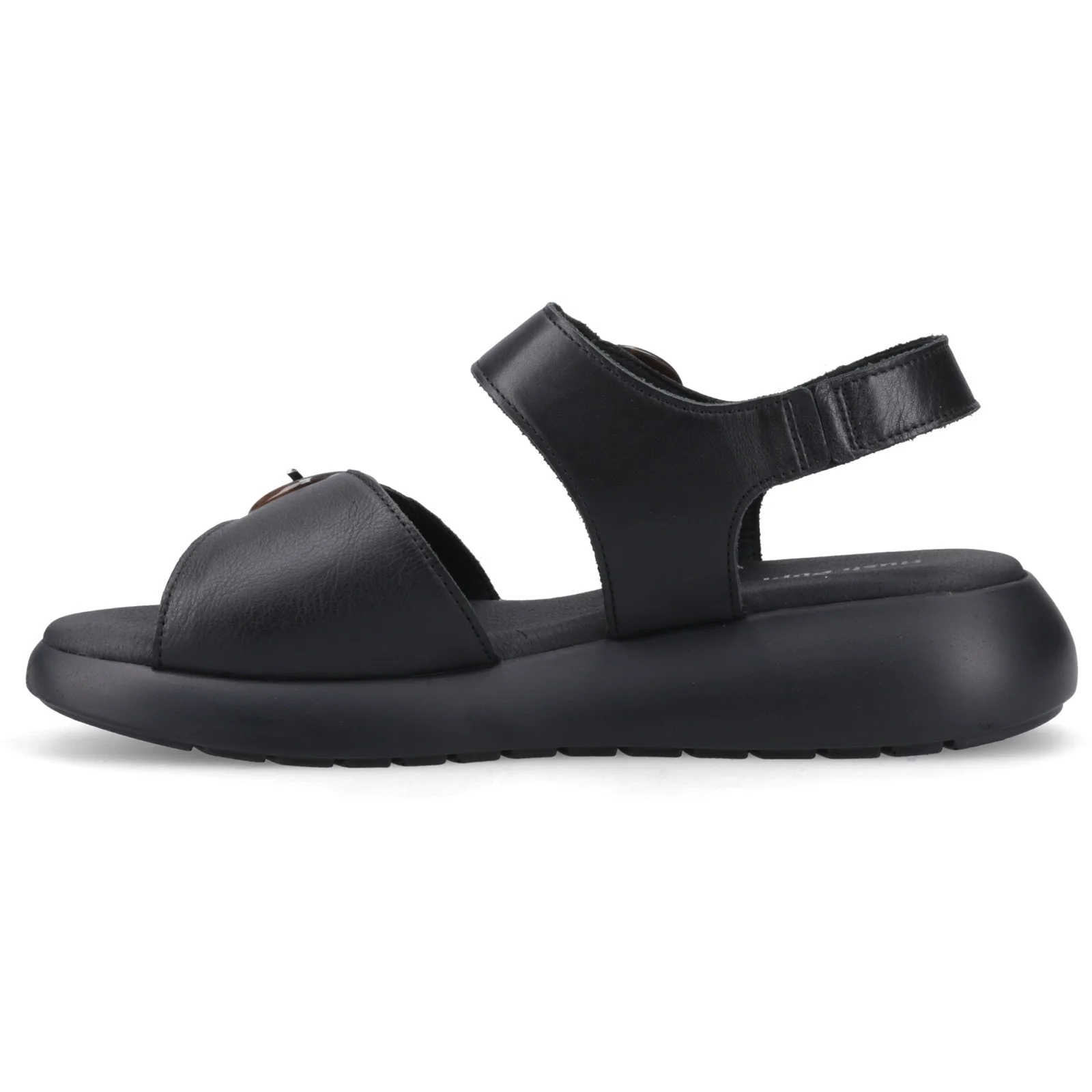 Hush Puppies Womens Alison Buckle Sandal Black - Image 2