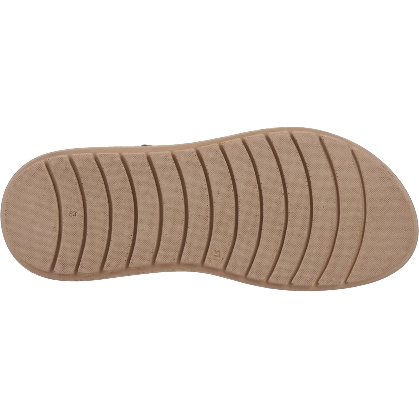 Hush Puppies Womens Alison Buckle Sandal Tan - Image 3