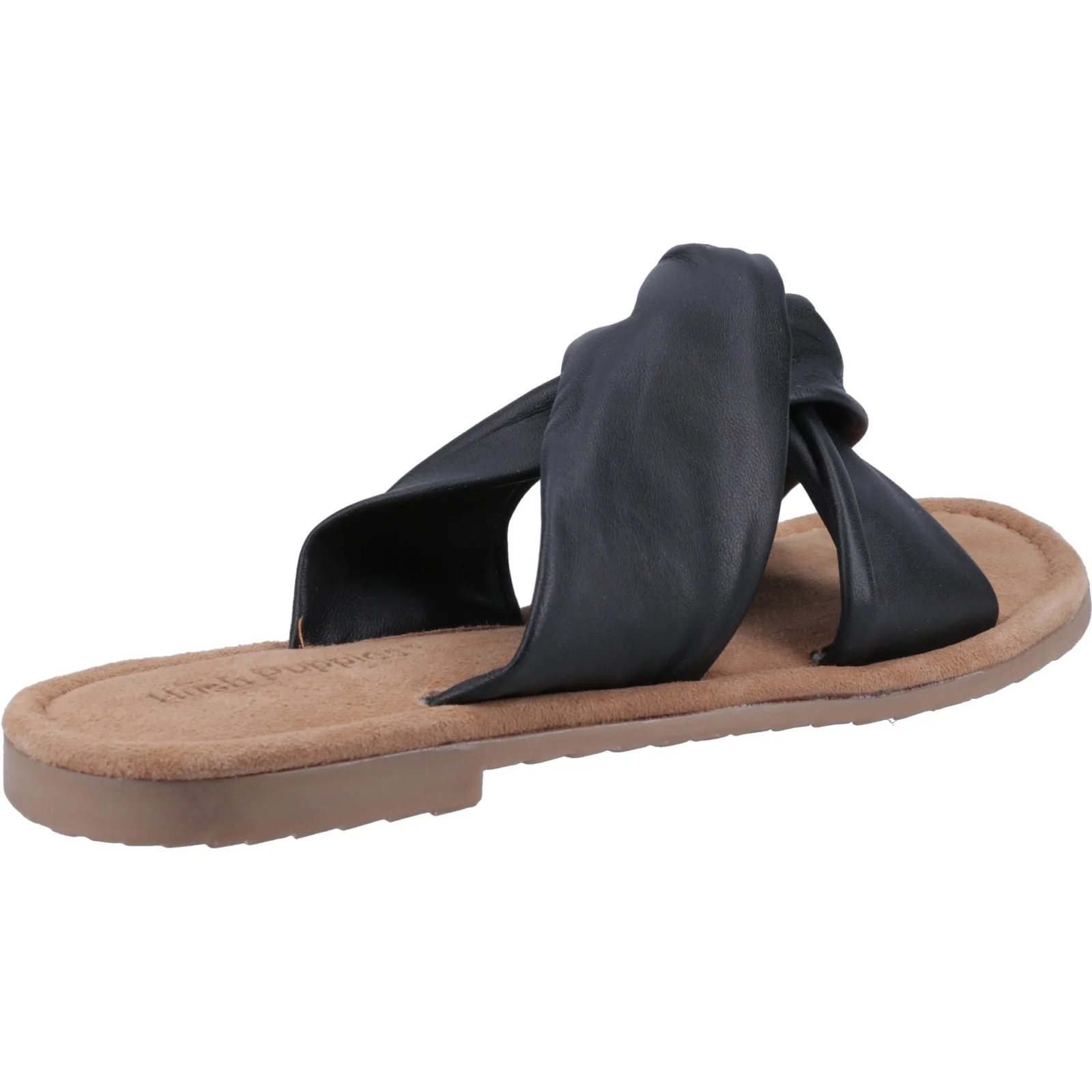 Hush Puppies Womens Amy Wide Fit Sandal Black - Image 3