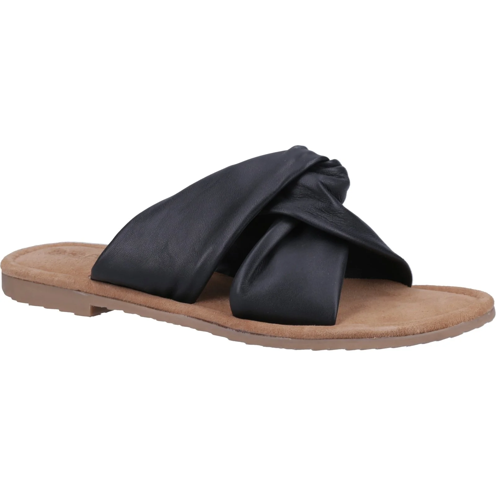 Hush Puppies Womens Amy Wide Fit Sandal Black - Image 4