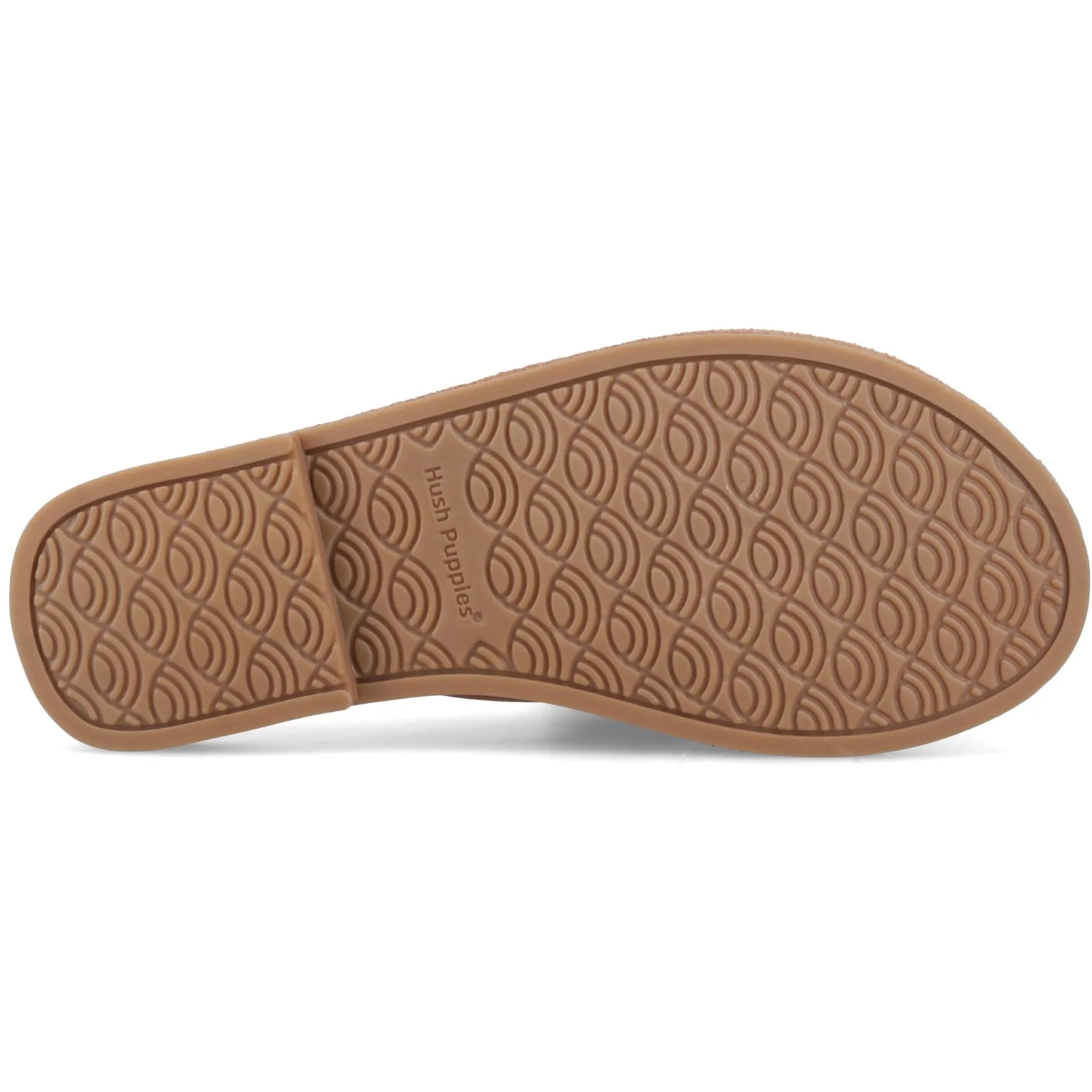 Hush Puppies Womens Amy Wide Fit Sandal Tan - Image 3