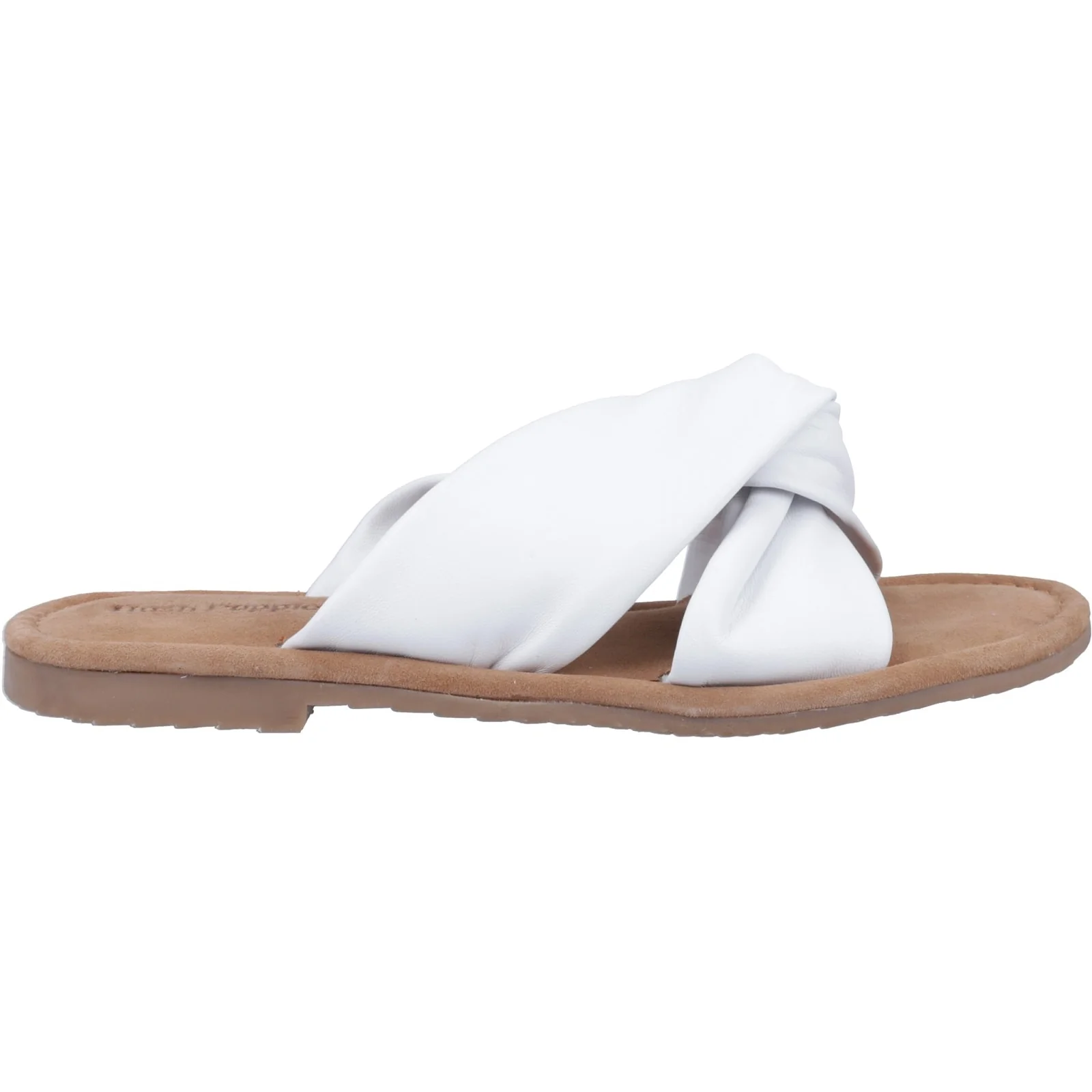 Hush Puppies Womens Amy Wide Fit Sandal White