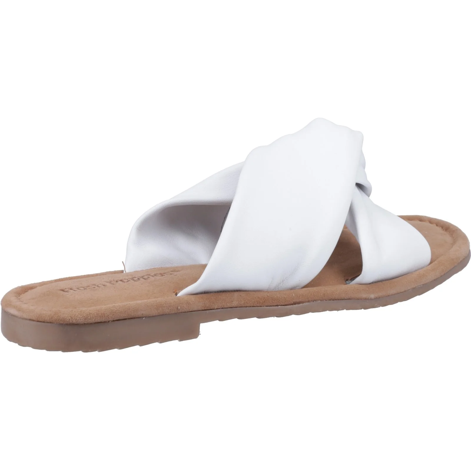 Hush Puppies Womens Amy Wide Fit Sandal White - Image 3