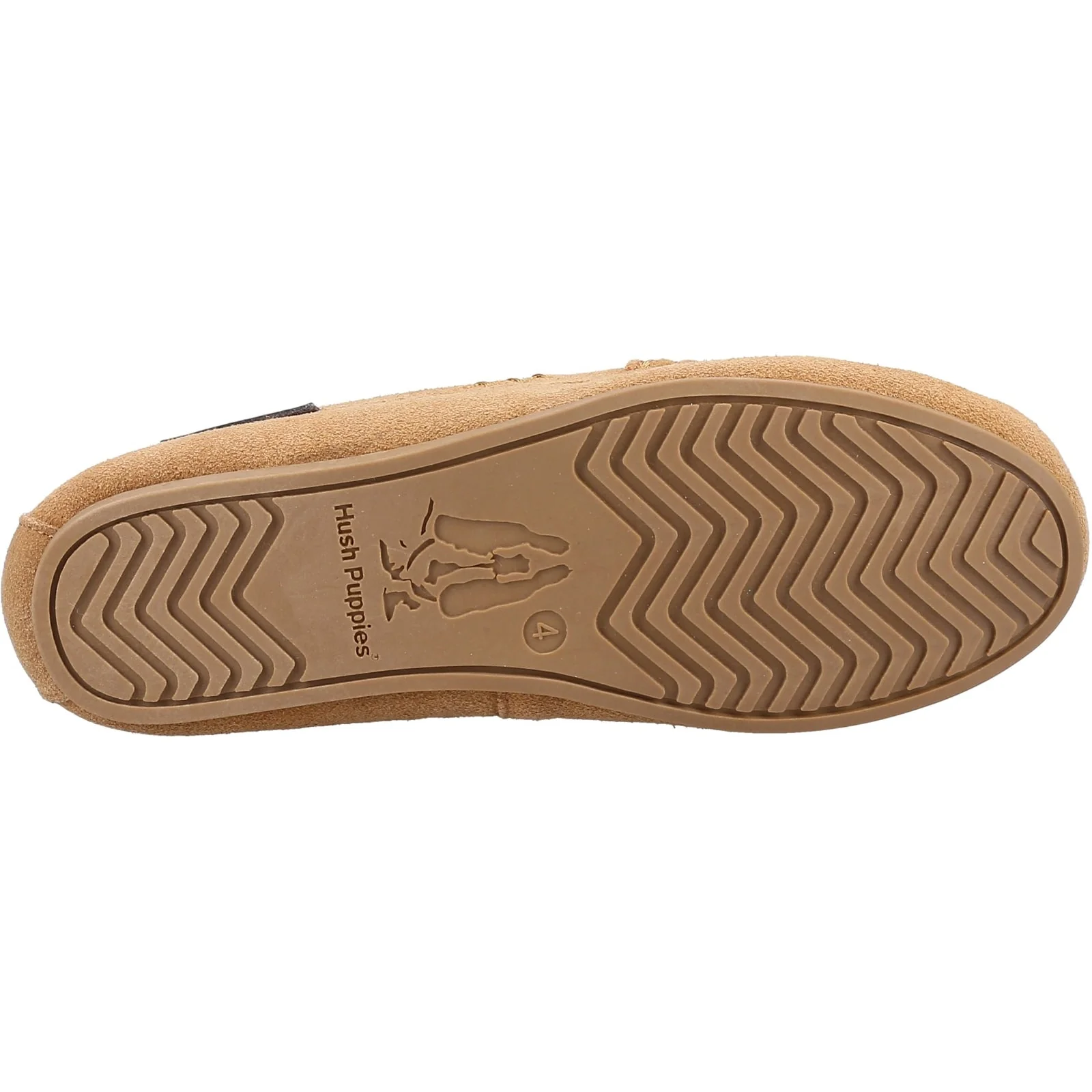 Hush Puppies Womens Annie Mocassin Slipper Tan - Image 2