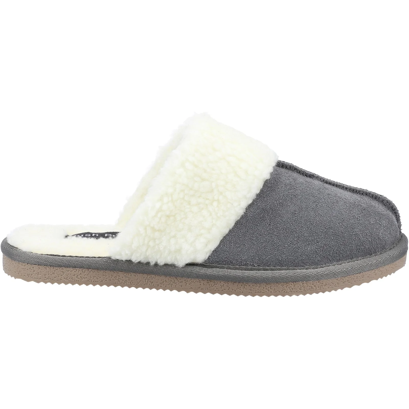 Hush Puppies Womens Arianna Mule Slippers Grey