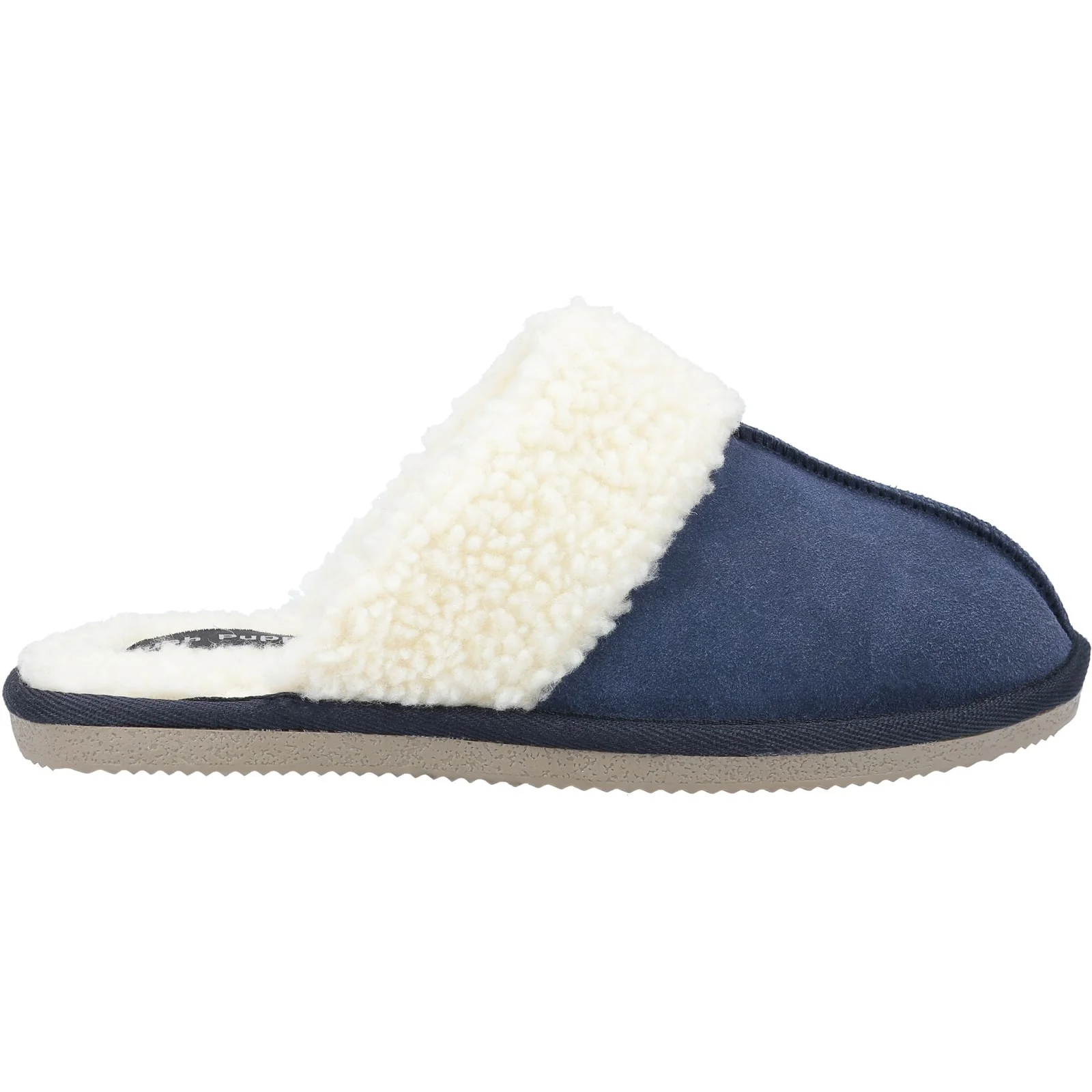 Hush Puppies Womens Arianna Mule Slippers Navy
