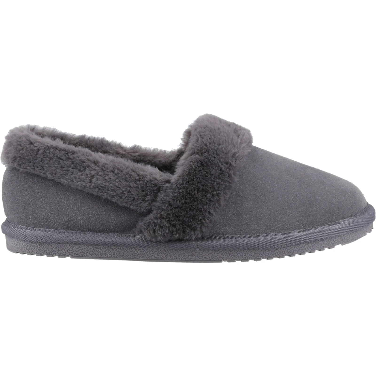 Hush Puppies Womens Ariel Slipper Grey