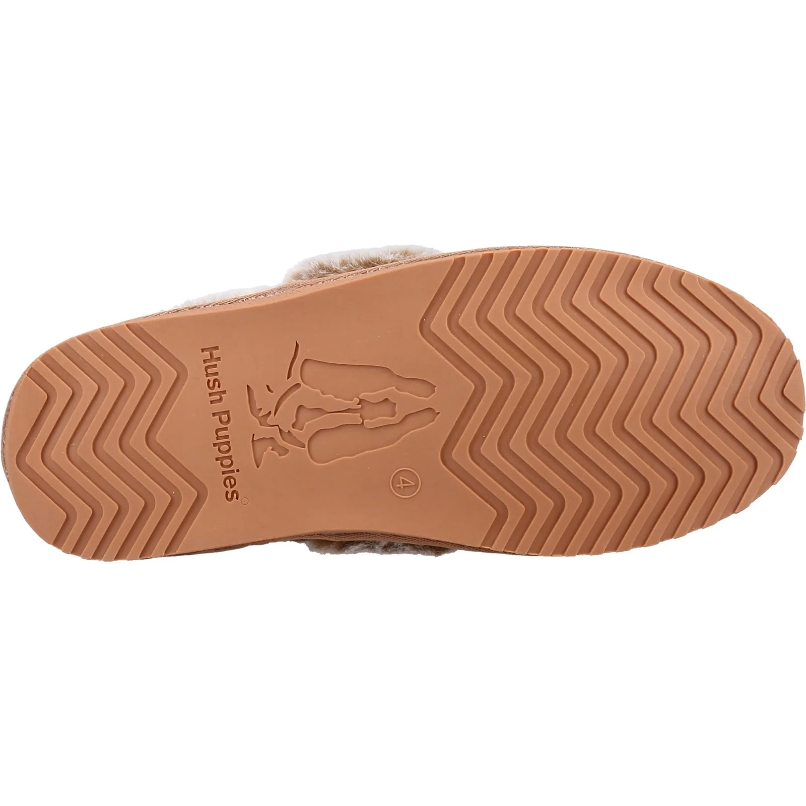 Hush Puppies Womens Ariel Slipper Tan - Image 2