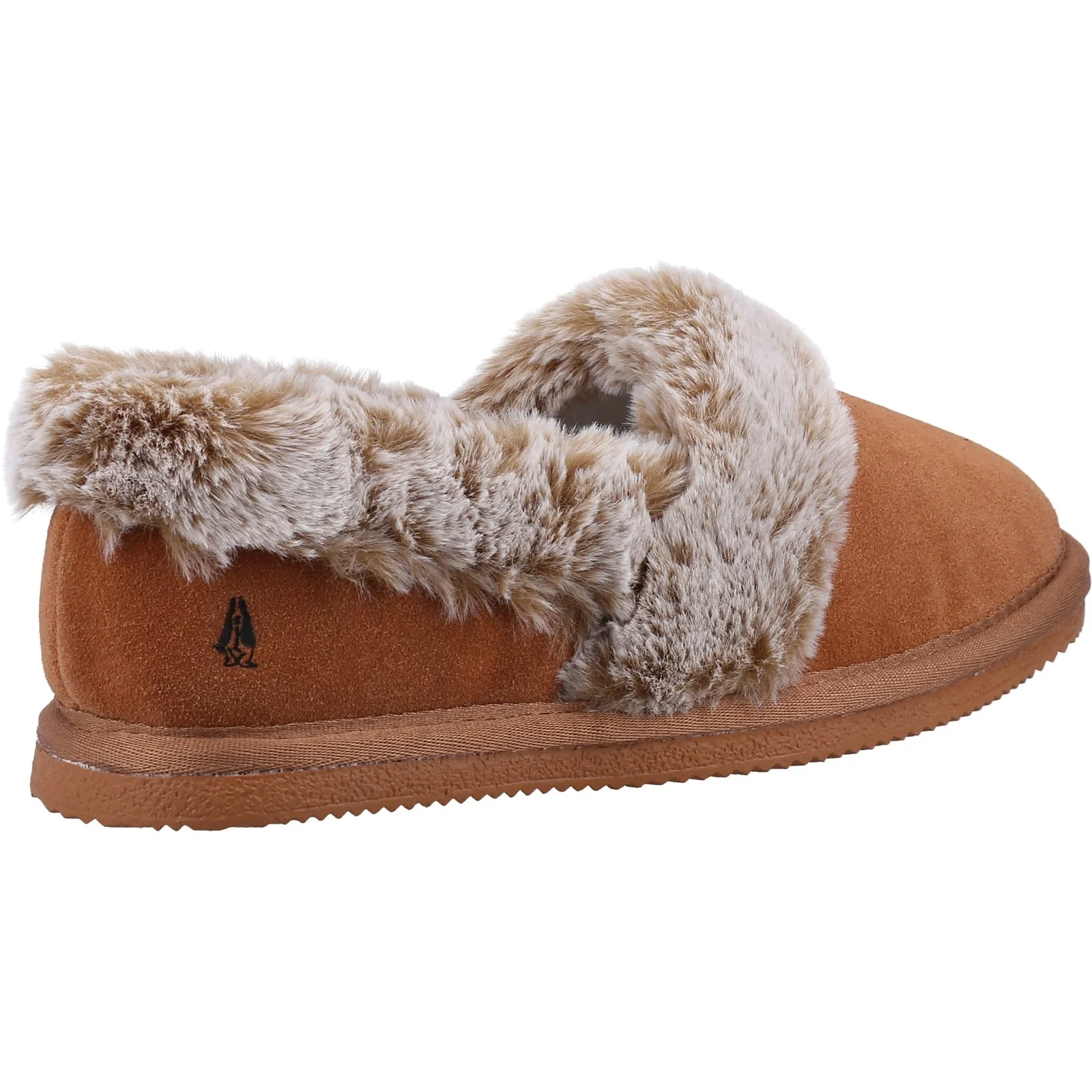 Hush Puppies Womens Ariel Slipper Tan - Image 3