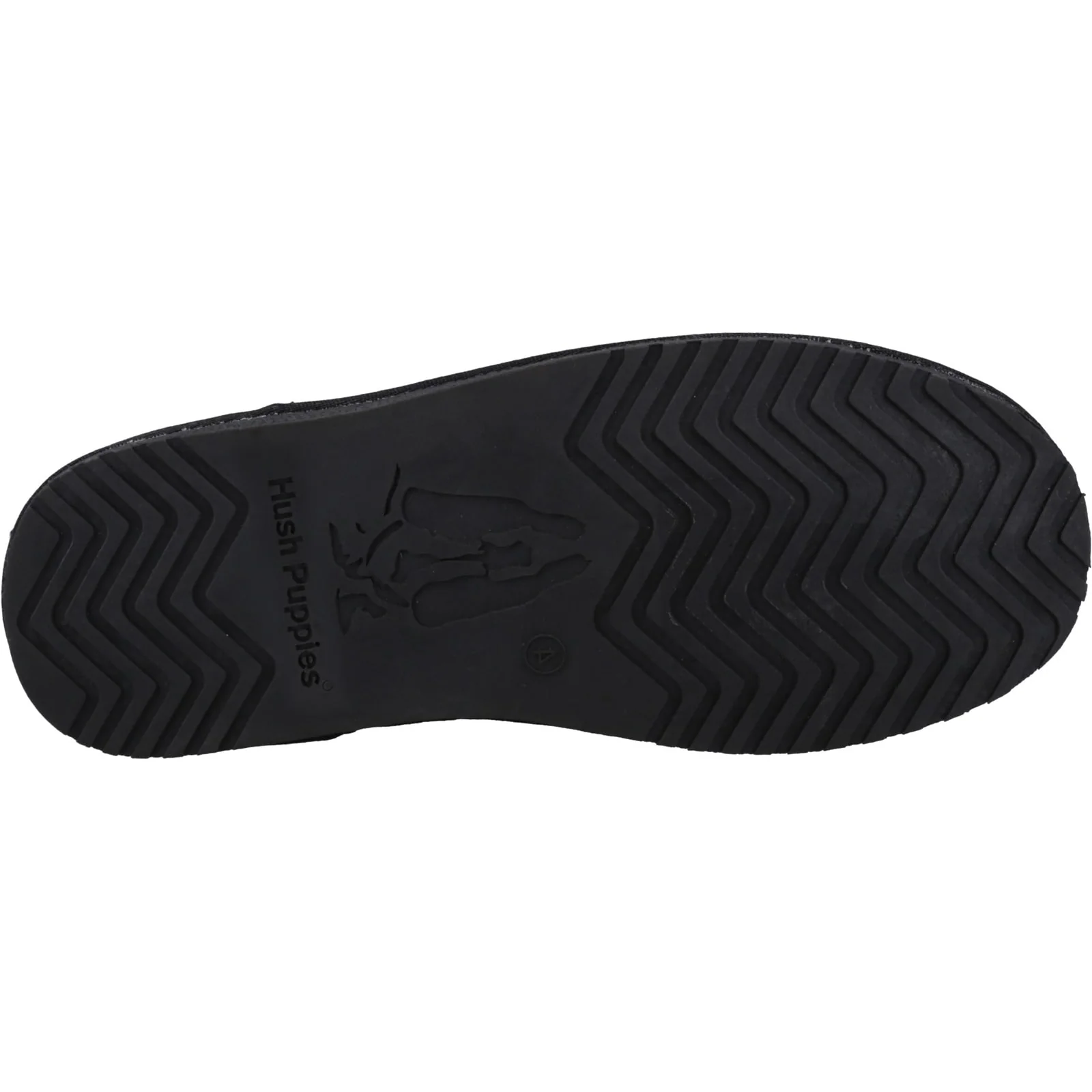 Hush Puppies Womens Ashanti Slippers Black - Image 2