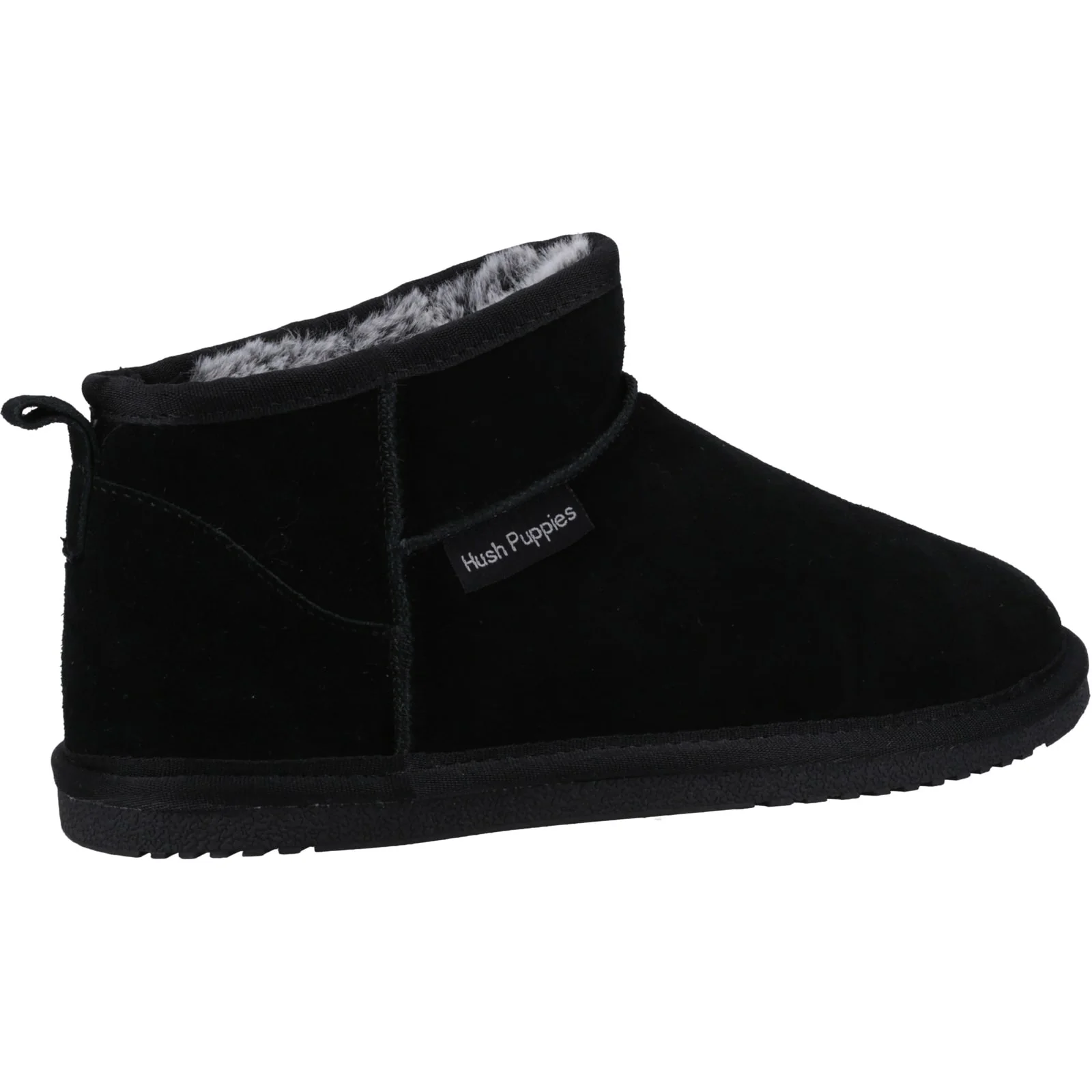 Hush Puppies Womens Ashanti Slippers Black - Image 3