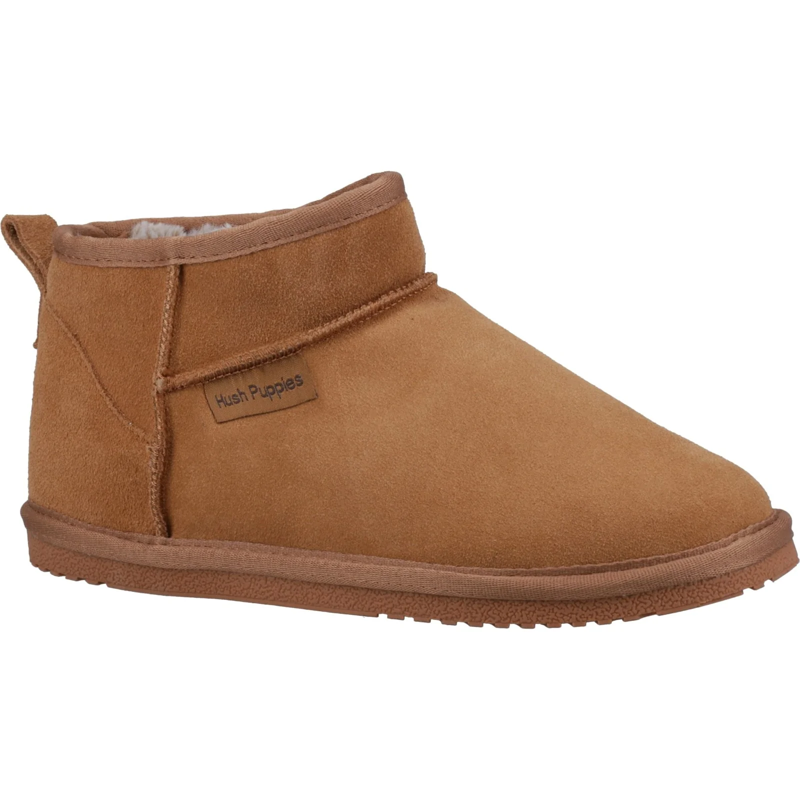 Hush Puppies Womens Ashanti Slippers Tan - Image 4