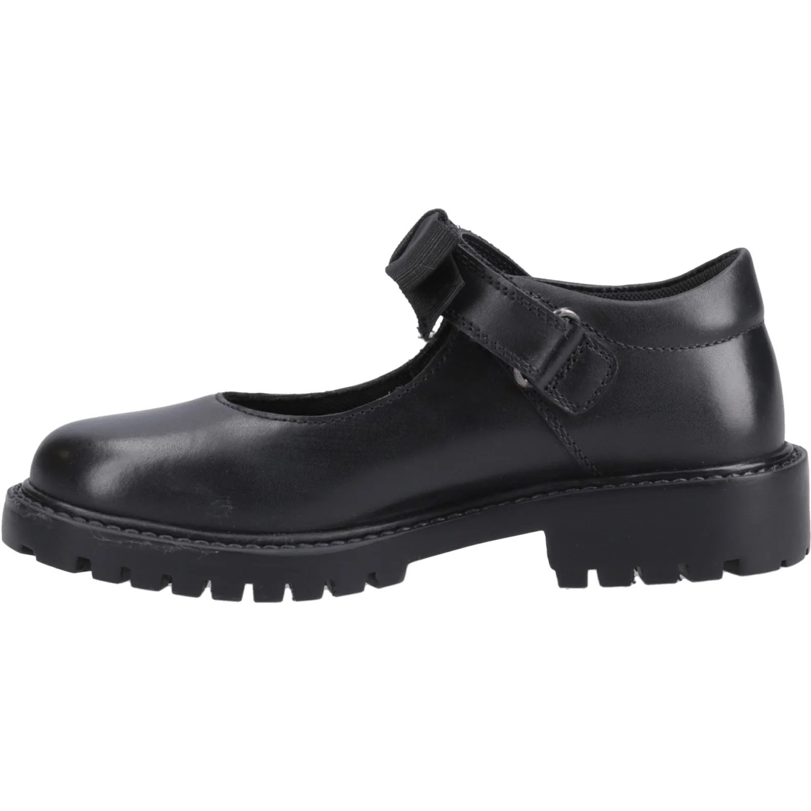 Hush Puppies Womens Astrid Bow Snr Black - Image 2