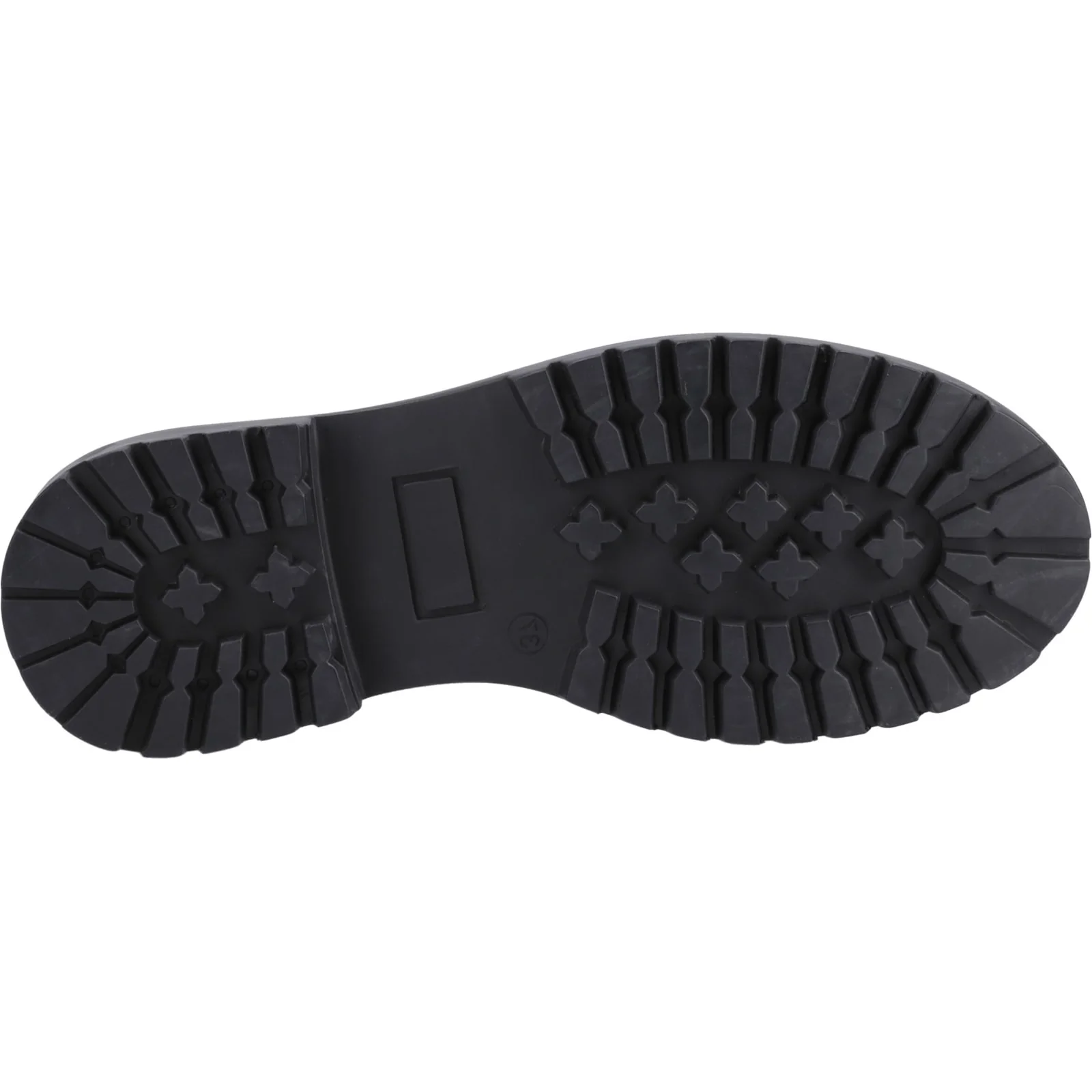 Hush Puppies Womens Athena Patent Snr Black - Image 3