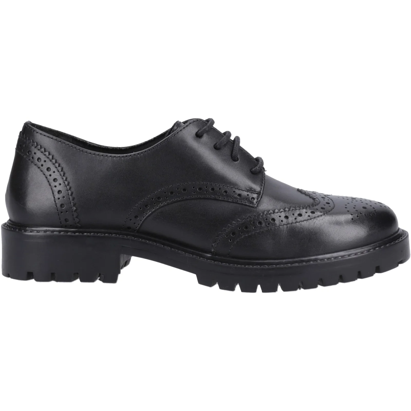 Hush Puppies Womens Athena Senior Shoe Black