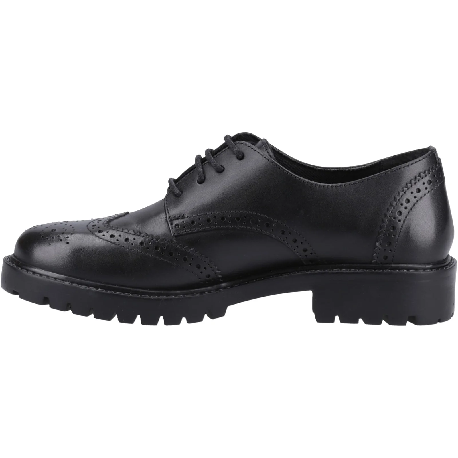 Hush Puppies Womens Athena Senior Shoe Black - Image 2