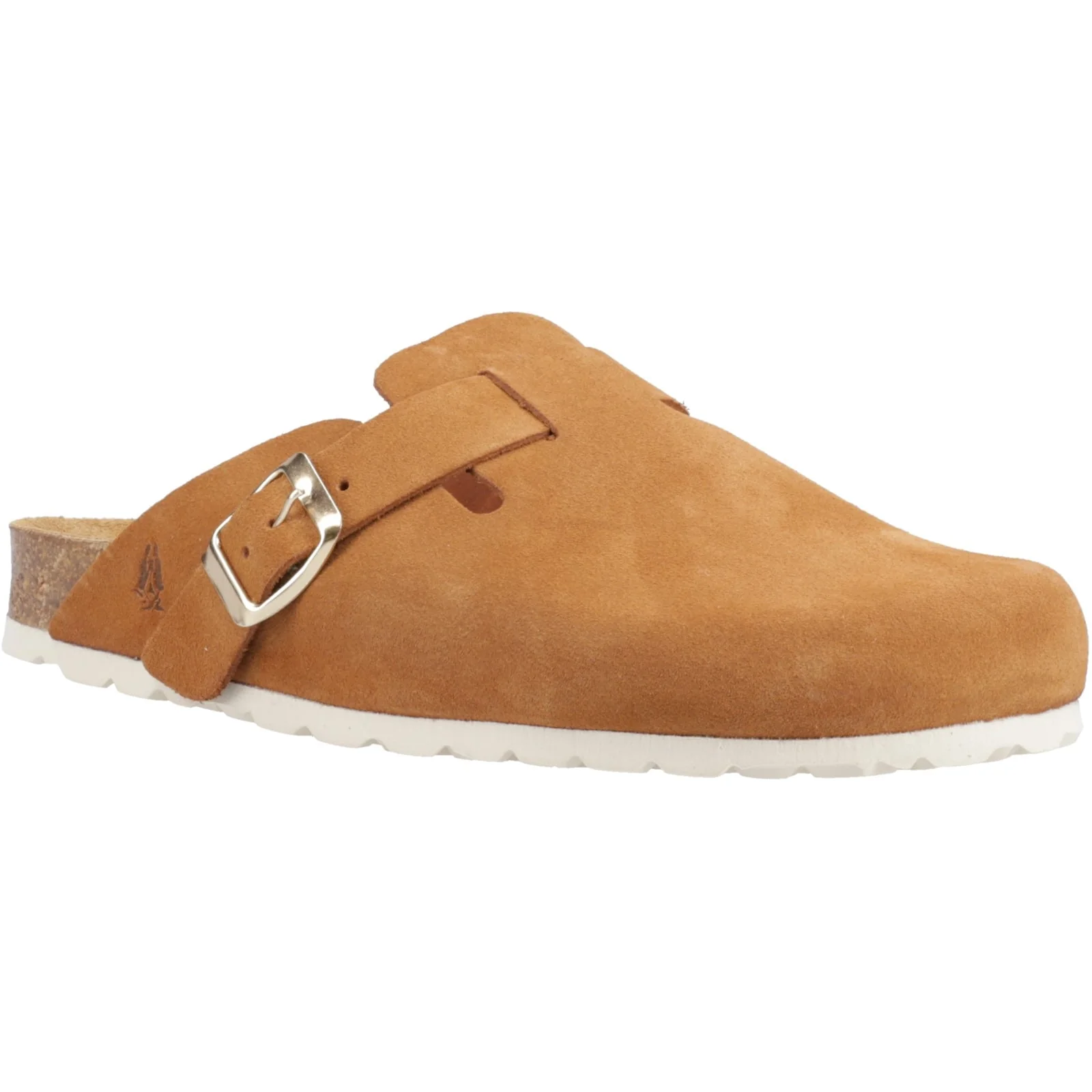 Hush Puppies Womens Bailey Closed Toe Mule Tan - Image 5