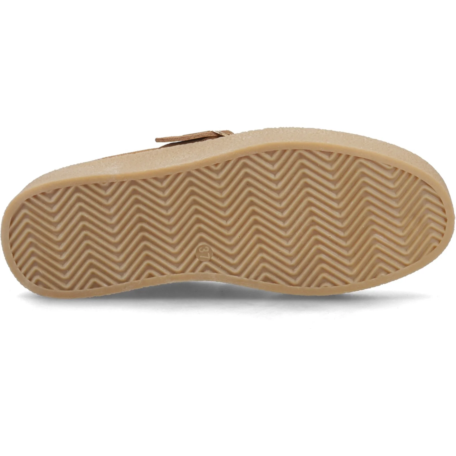Hush Puppies Womens Blanche Fur Mule Tan - Image 3