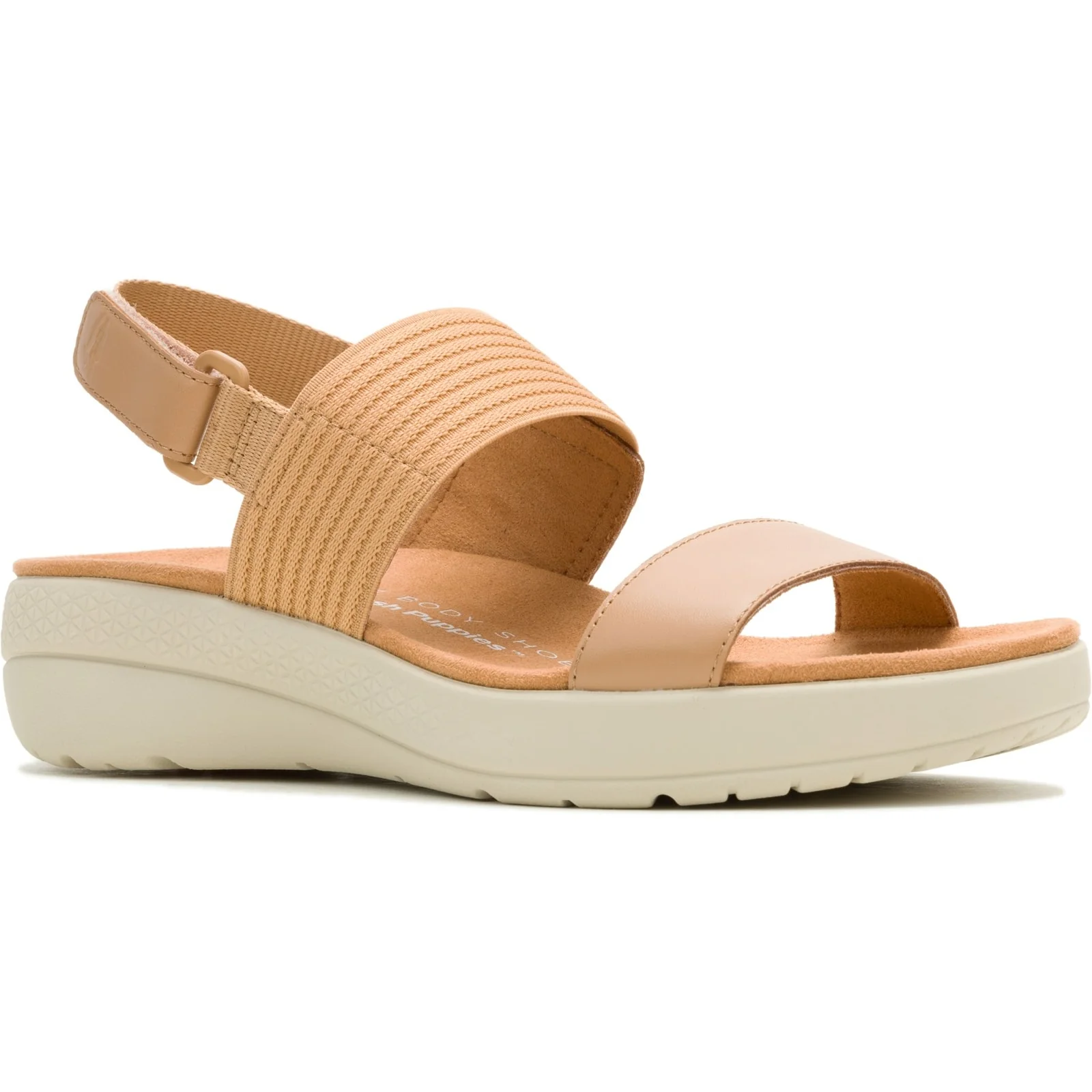 Hush Puppies Womens Breathe Slingback Sandal Tan - Image 6