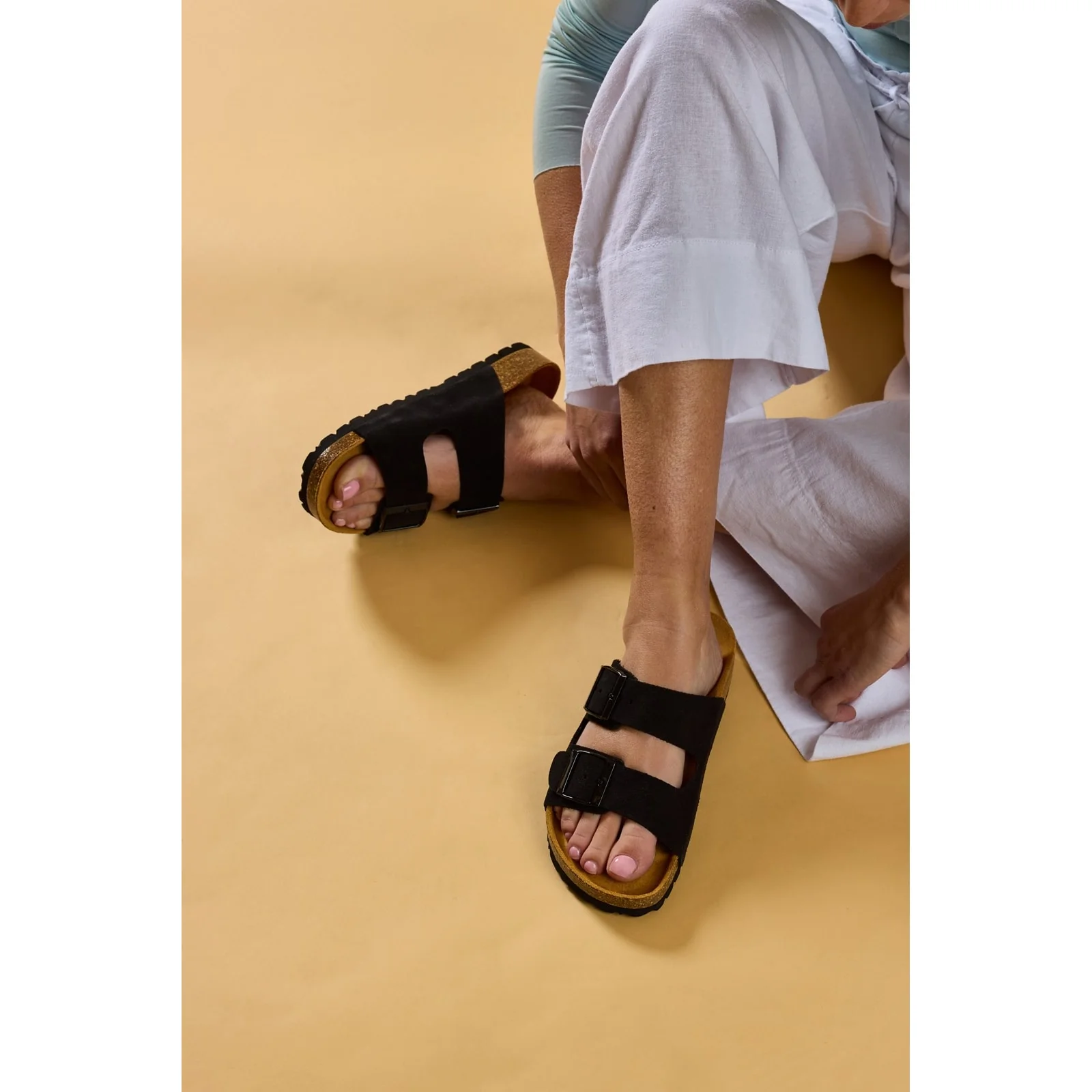 Hush Puppies Womens Brixley Mule Sandal Black - Image 6