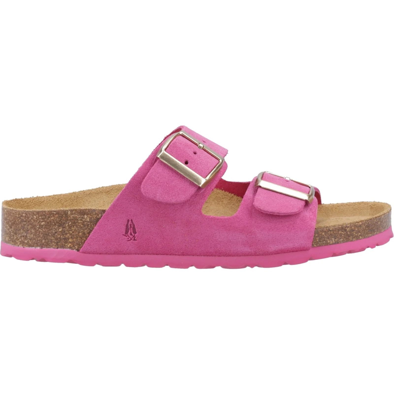 Hush Puppies Womens Brixley Mule Sandal Fuchsia
