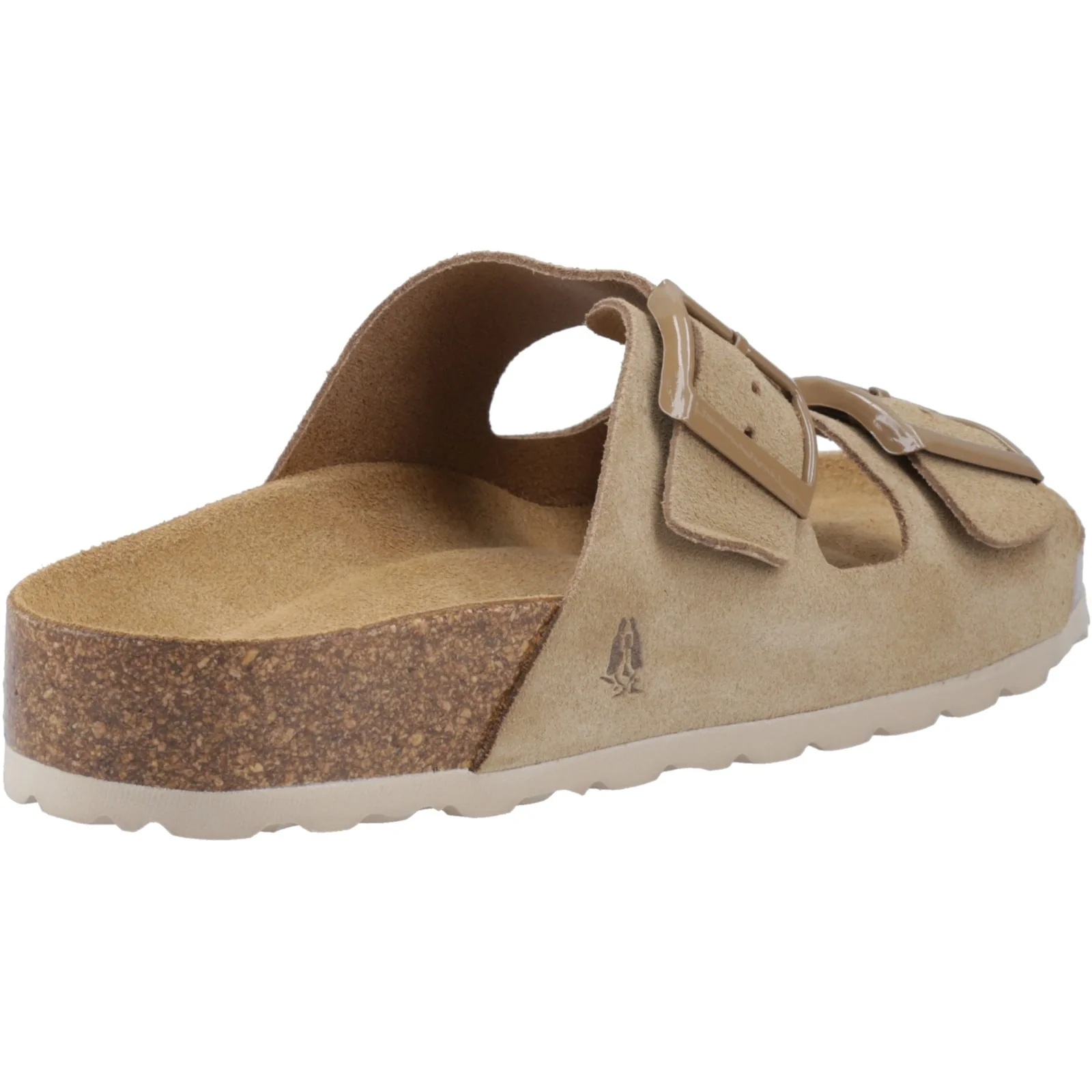 Hush Puppies Womens Brixley Mule Sandal Taupe - Image 3