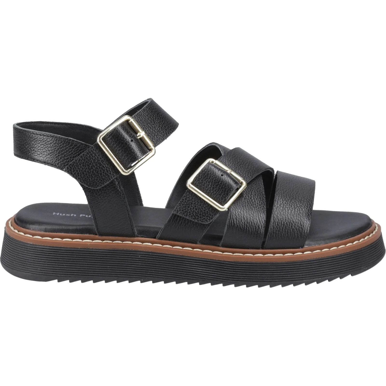 Hush Puppies Womens Cady Sandal Black
