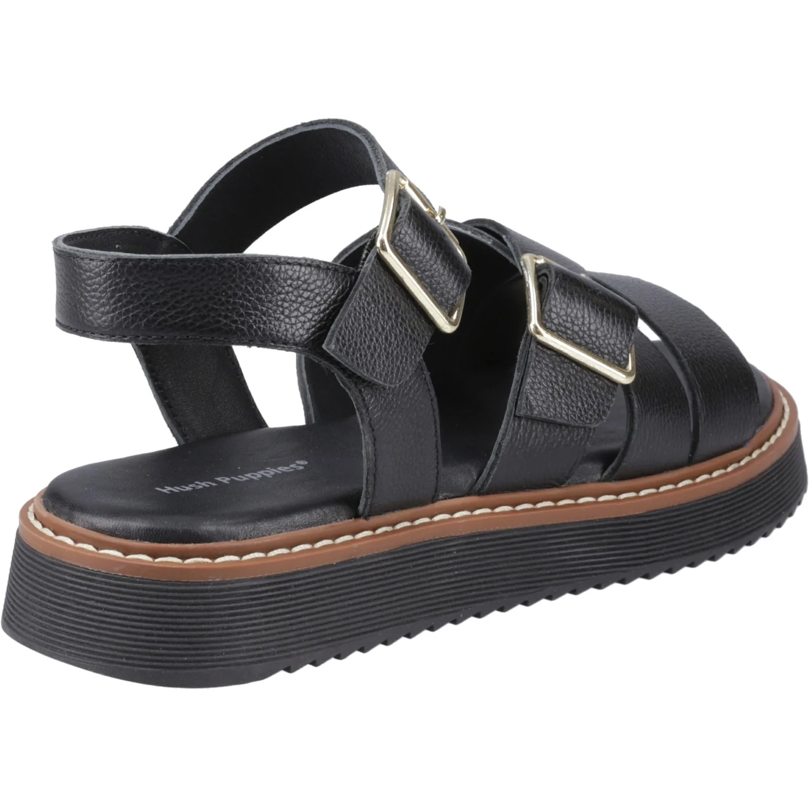 Hush Puppies Womens Cady Sandal Black - Image 4