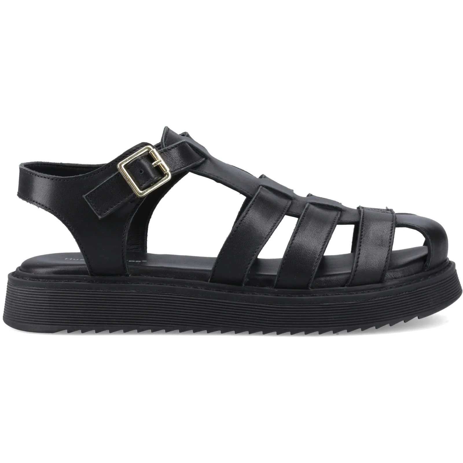 Hush Puppies Womens Cassandra Gladiator Sandal Black
