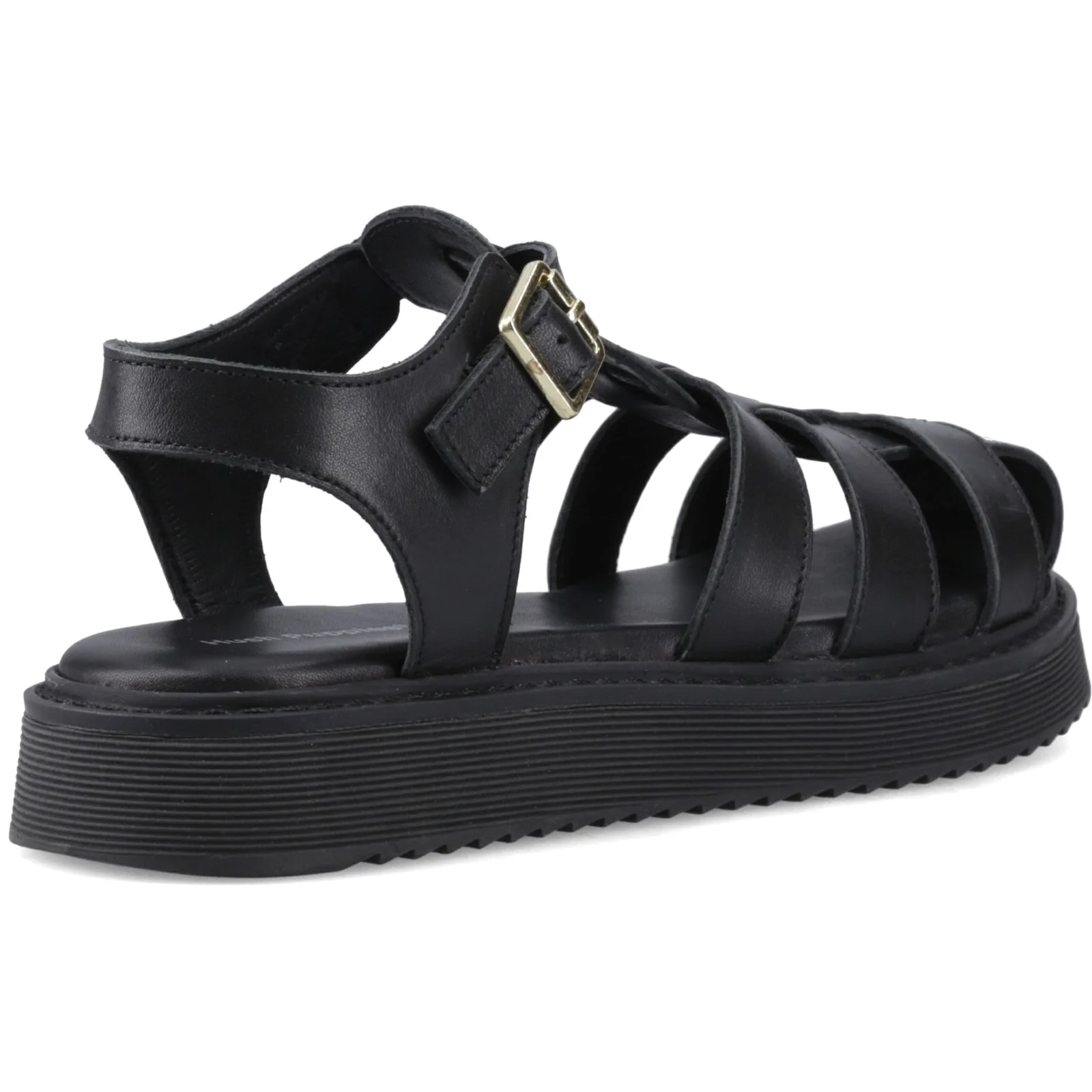 Hush Puppies Womens Cassandra Gladiator Sandal Black - Image 3