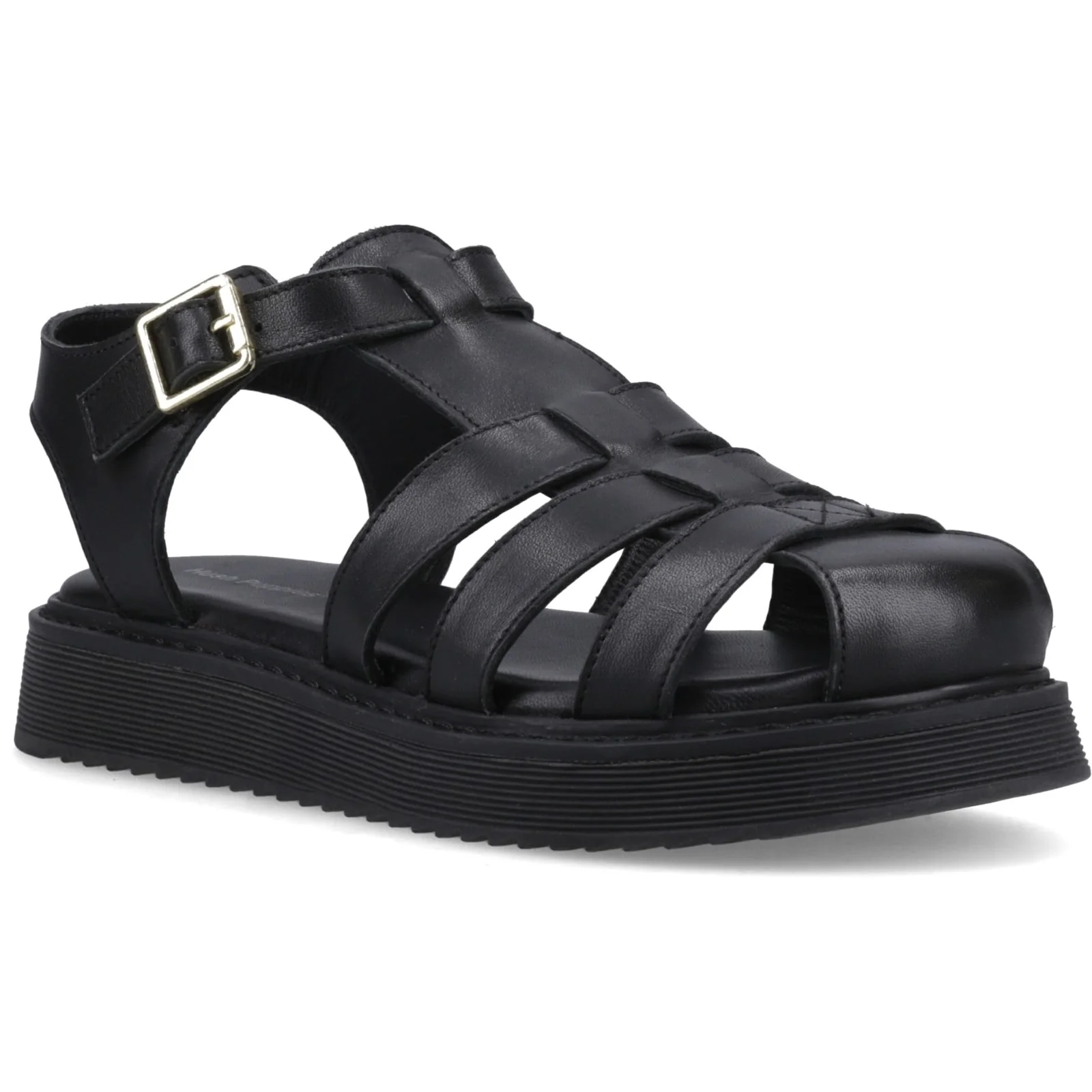 Hush Puppies Womens Cassandra Gladiator Sandal Black - Image 4