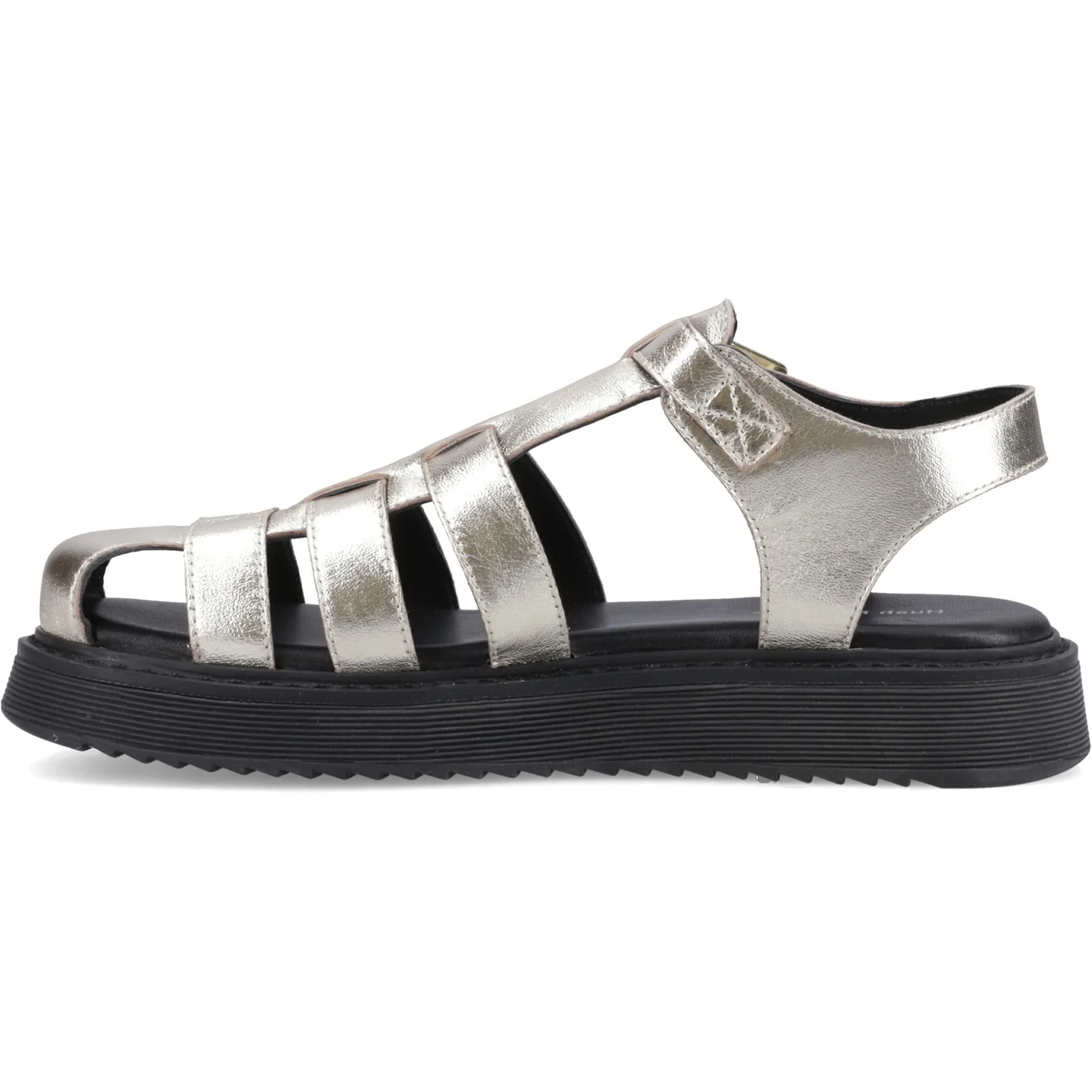 Hush Puppies Womens Cassandra Gladiator Sandal Gold - Image 2