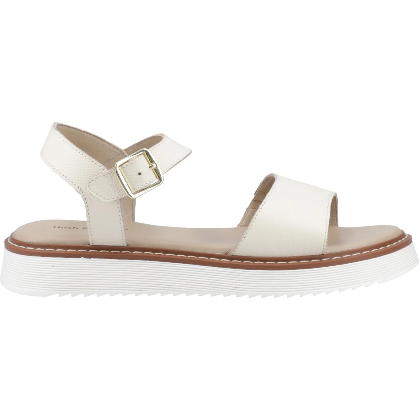 Hush Puppies Womens Cassie Sandal Cream