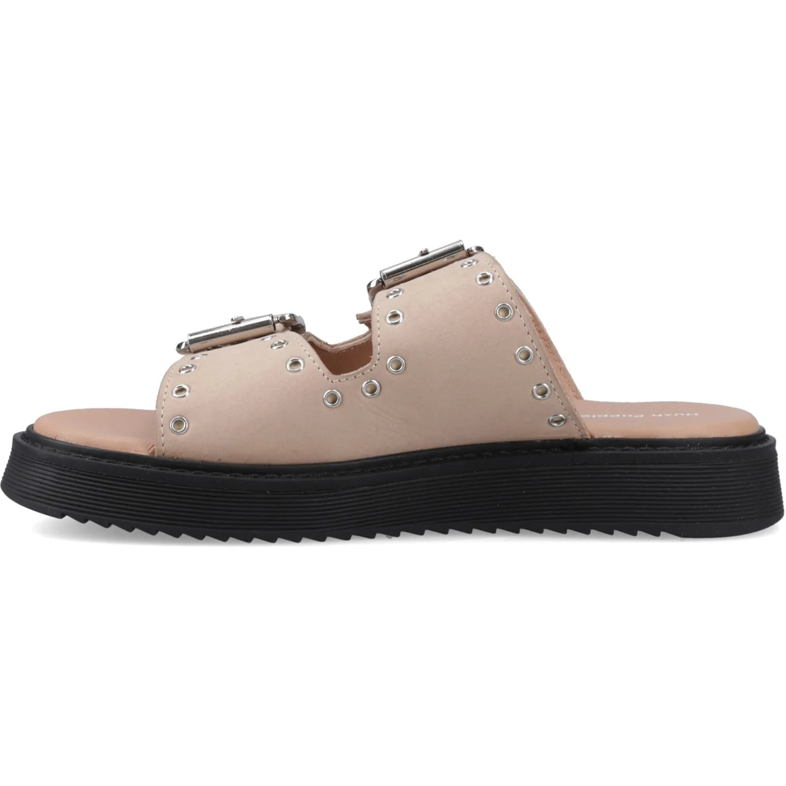 Hush Puppies Womens Christine Mule Sandal Taupe - Image 2